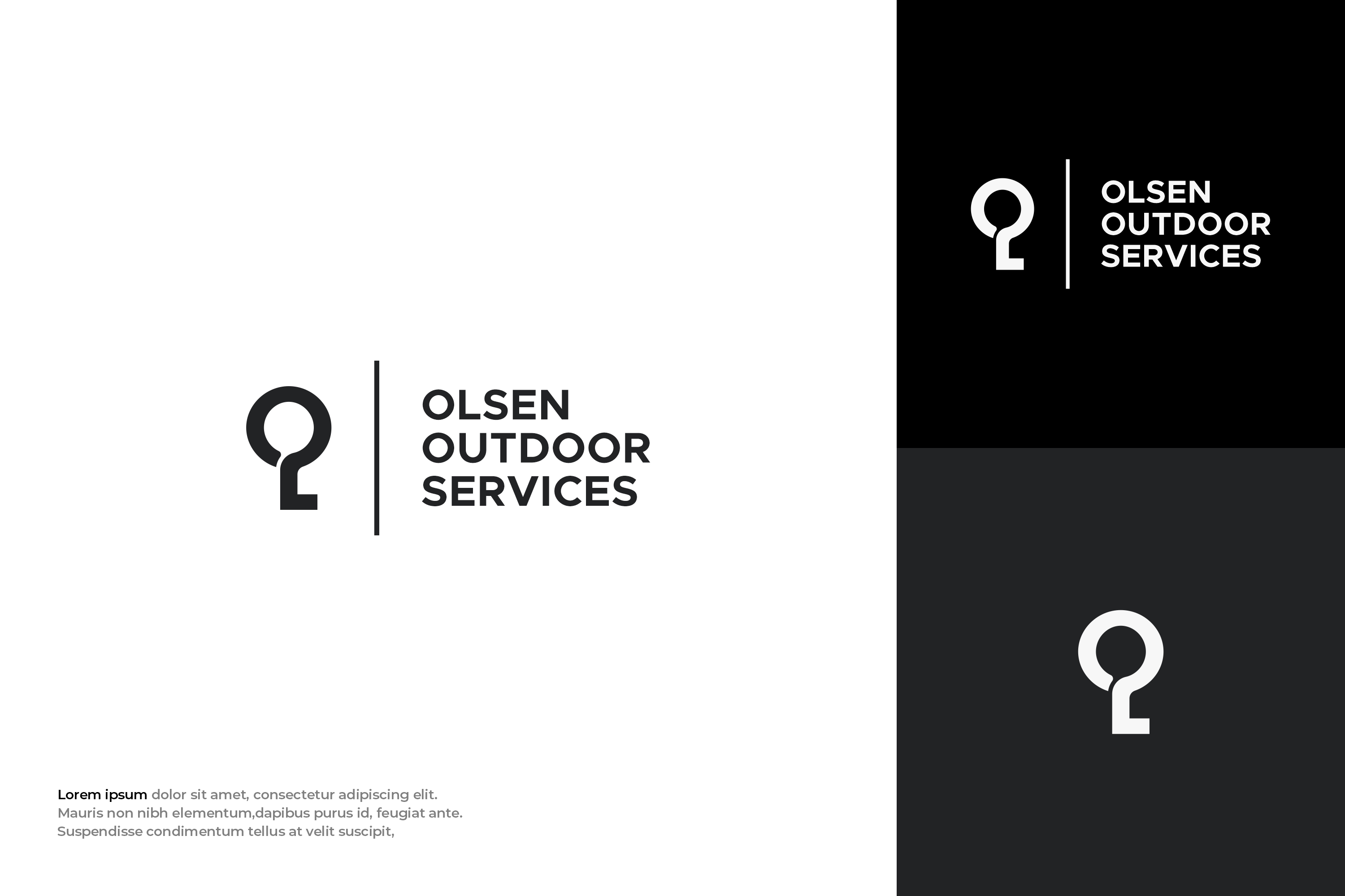Logo Design by Mantra™ for Olsen Outdoor Services | Design #35529333