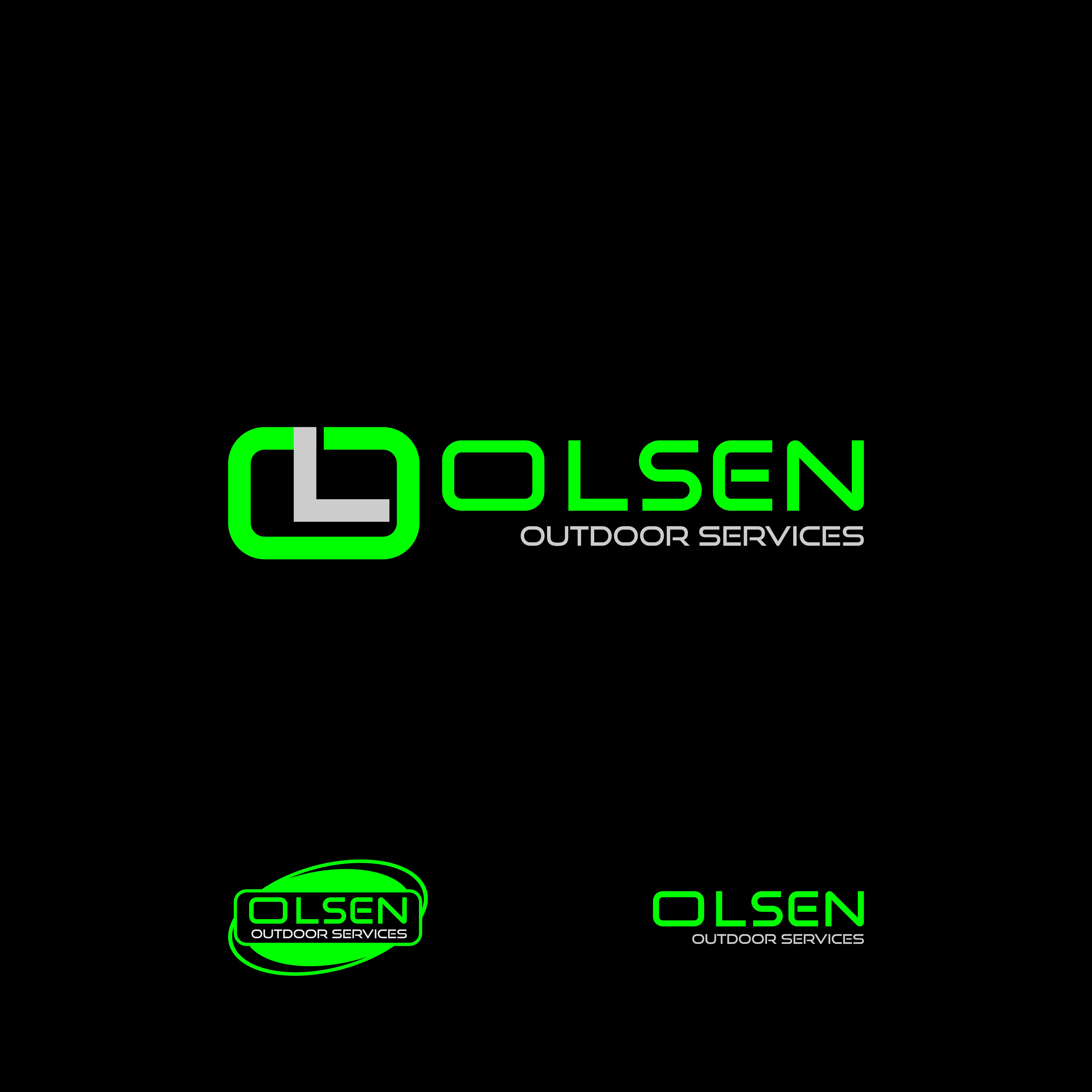 Logo Design by Samsul Bachri for Olsen Outdoor Services | Design #35531730