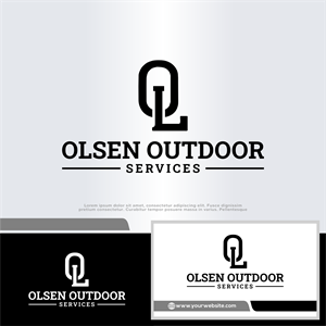 Logo Design by win it for Olsen Outdoor Services | Design: #35527671