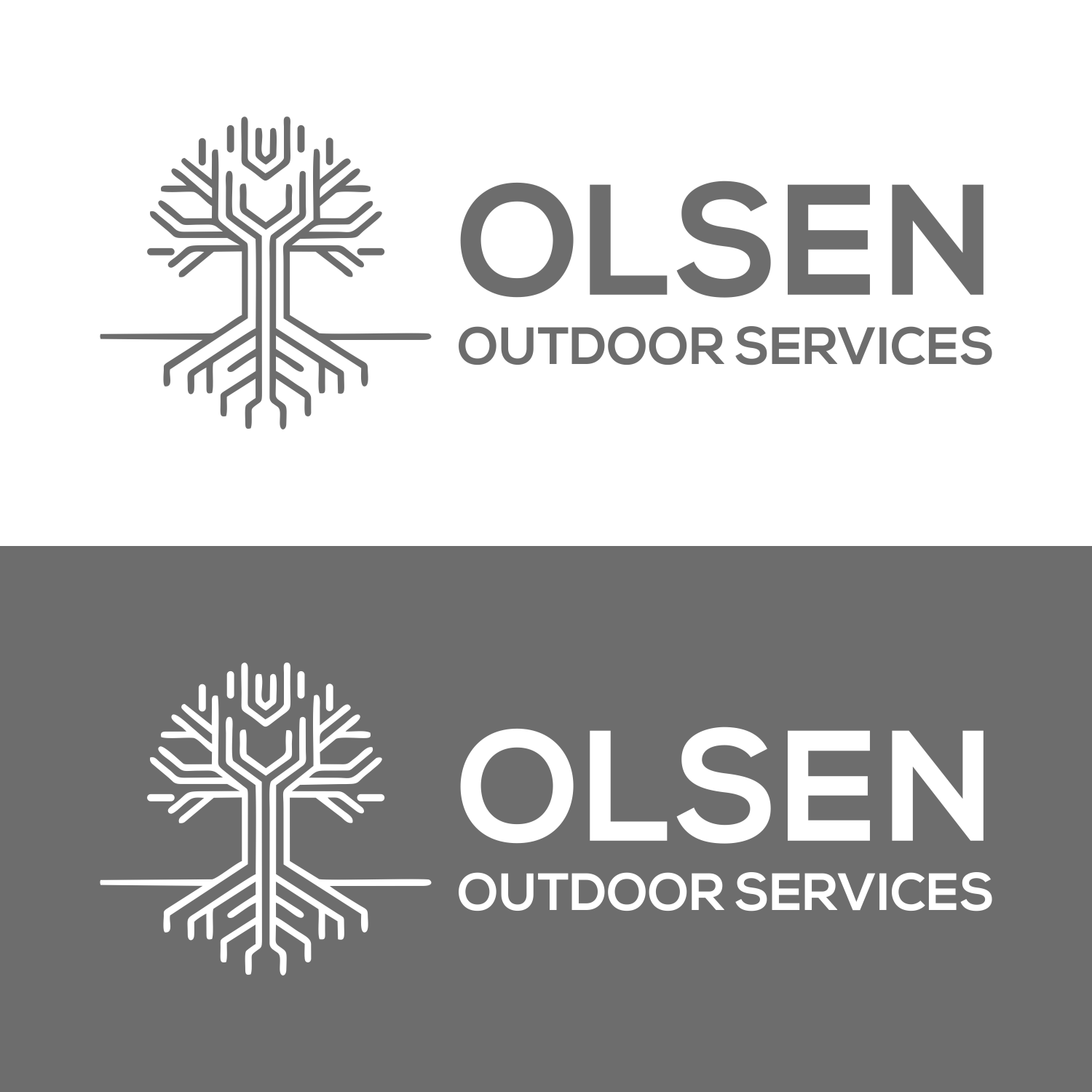 Logo Design by Turz Design for Olsen Outdoor Services | Design #35528636