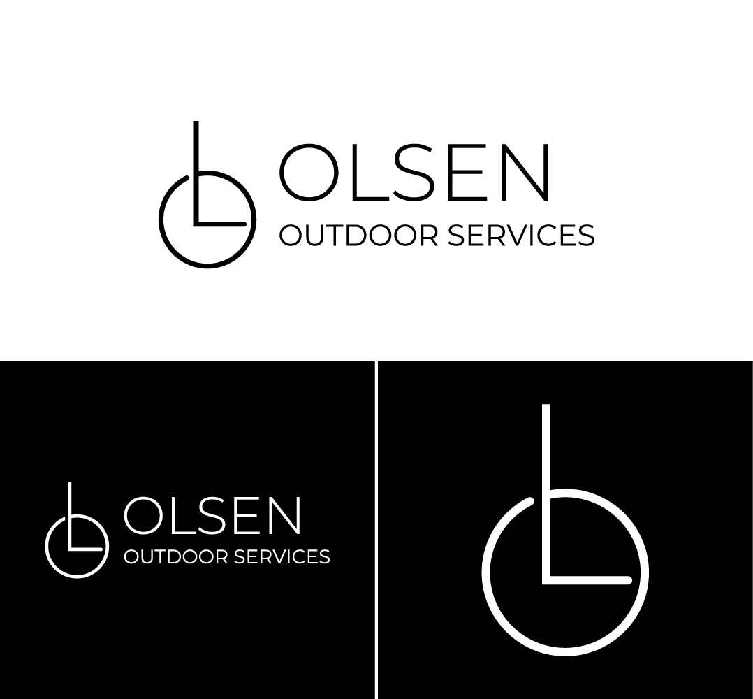 Logo Design by hajera for Olsen Outdoor Services | Design #35532261