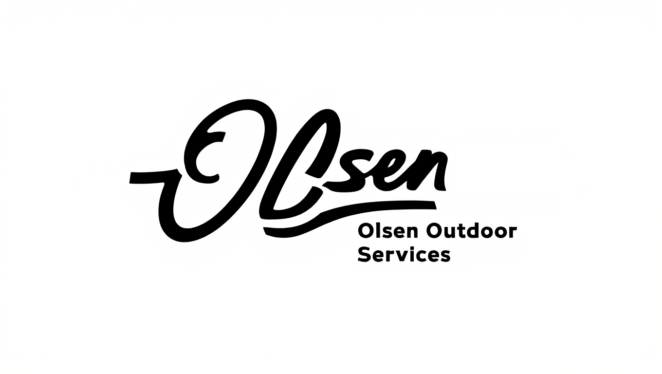 Logo Design by HSL Brain for Olsen Outdoor Services | Design #35530954