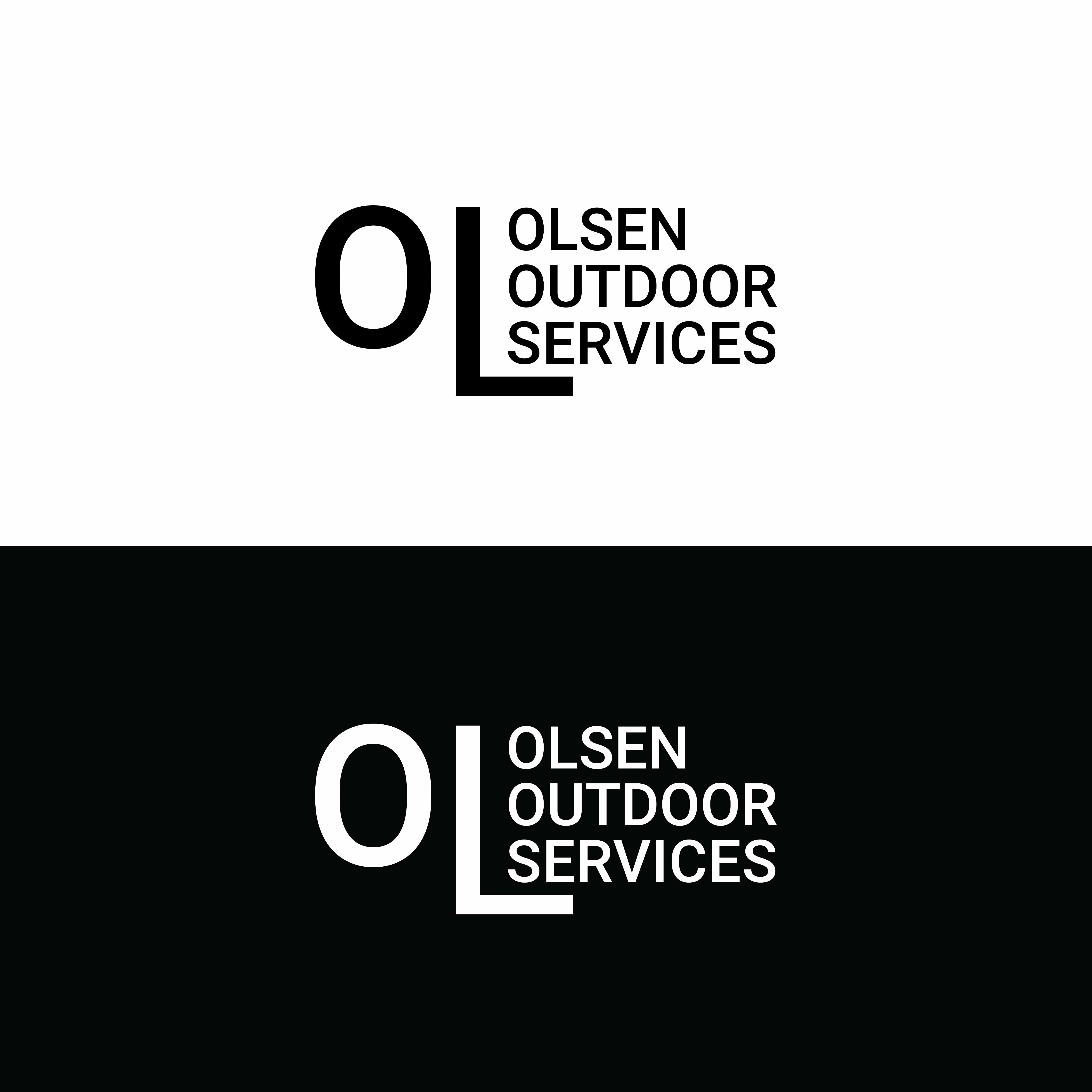 Logo Design by Logo Maker Zone for Olsen Outdoor Services | Design #35530083