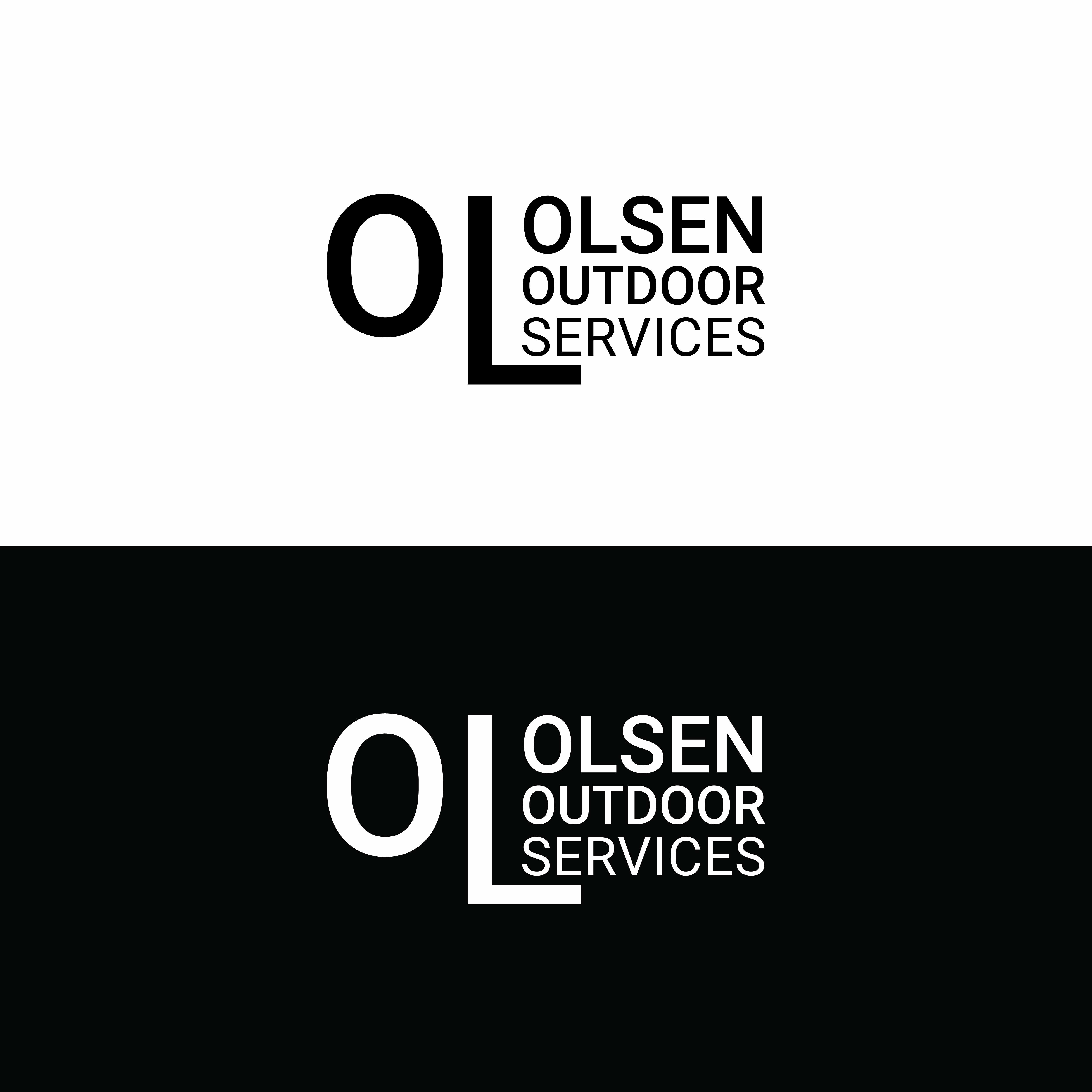 Logo-Design von Logo Maker Zone für Olsen Outdoor Services | Design #35530109