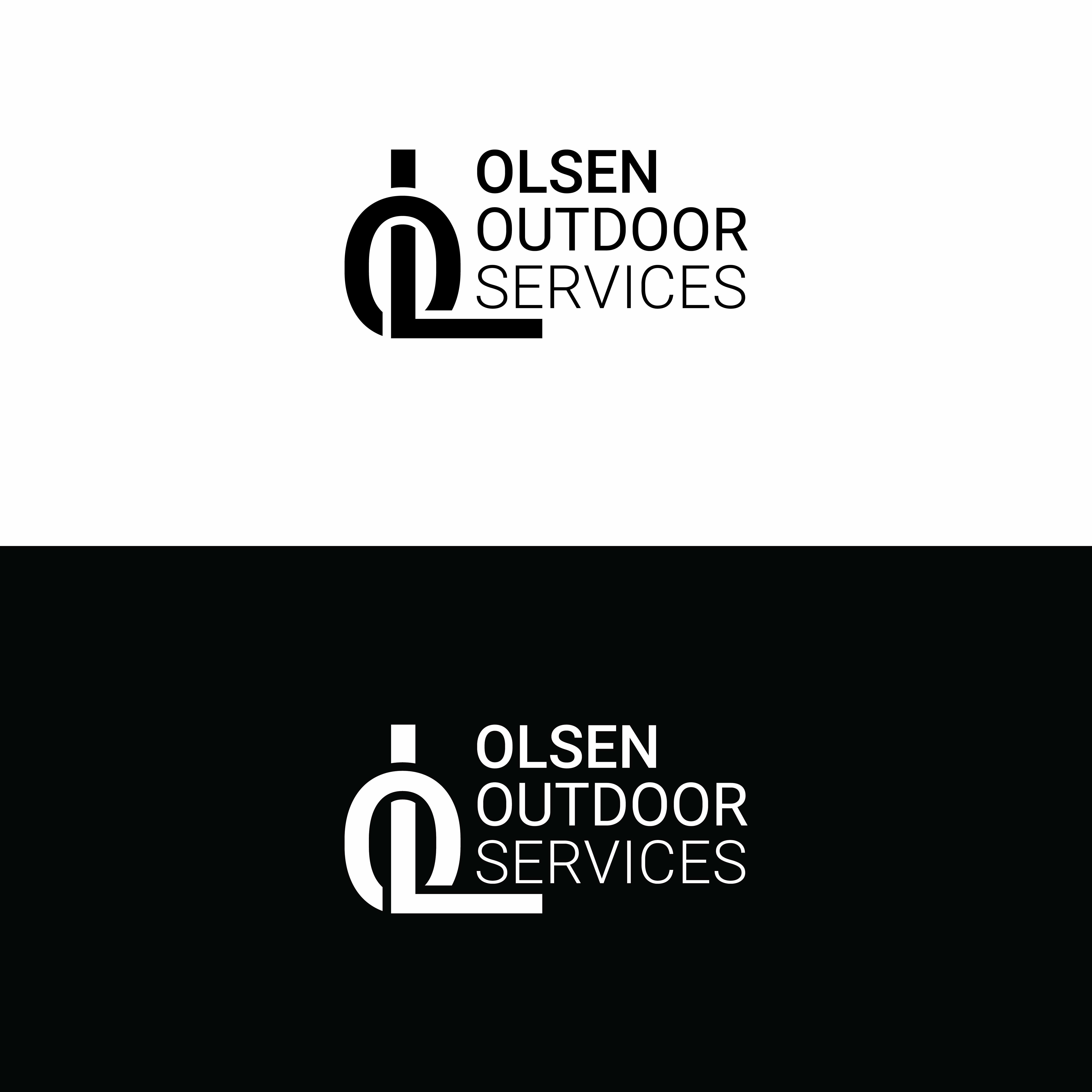 Logo Design by Logo Maker Zone for Olsen Outdoor Services | Design #35530146