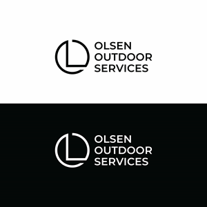 Logo Design by Logo Maker Zone for Olsen Outdoor Services | Design: #35530212