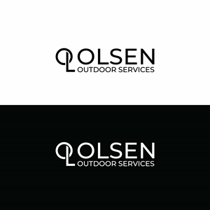 Logo Design by Logo Maker Zone for Olsen Outdoor Services | Design: #35530436