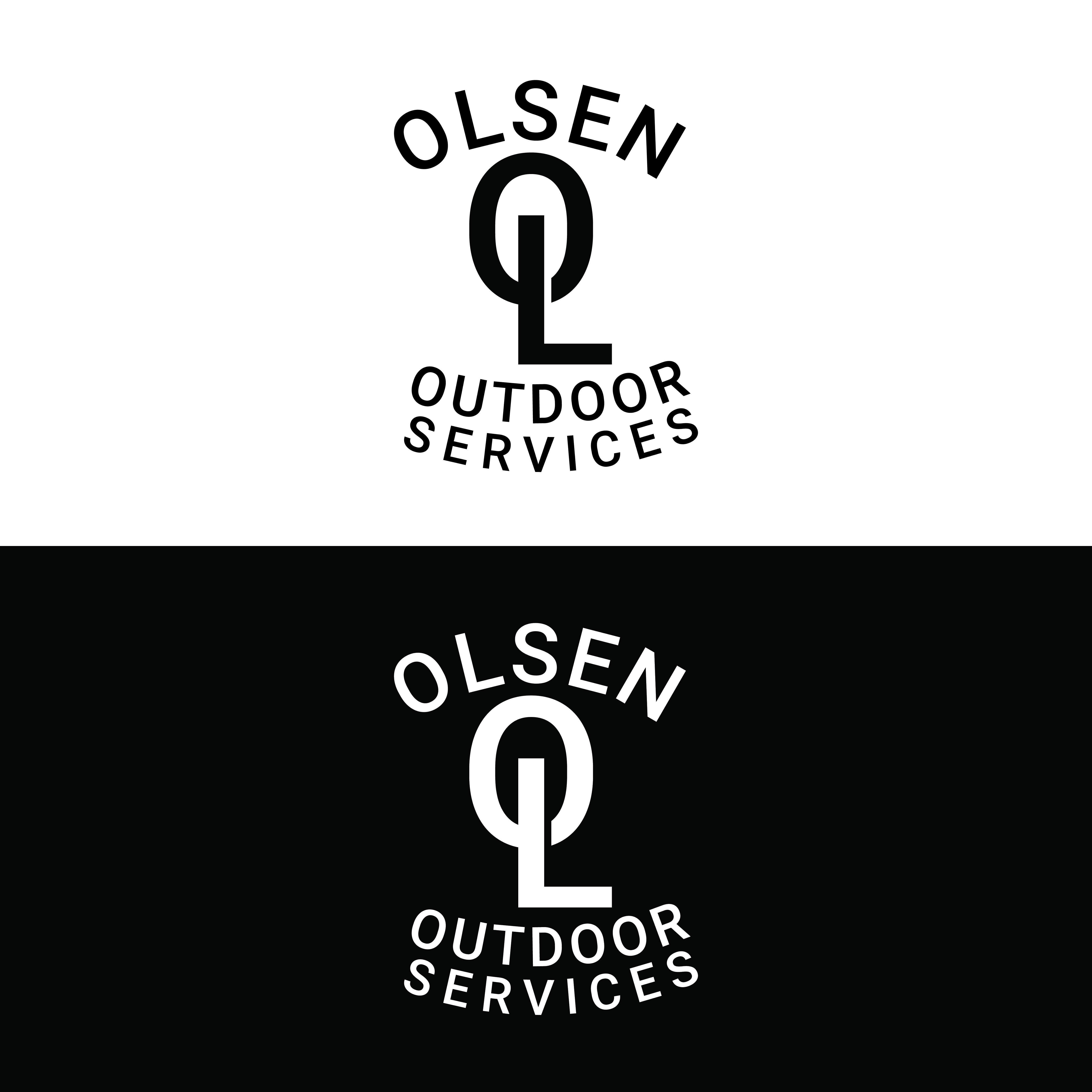 Logo Design by Logo Maker Zone for Olsen Outdoor Services | Design #35530528