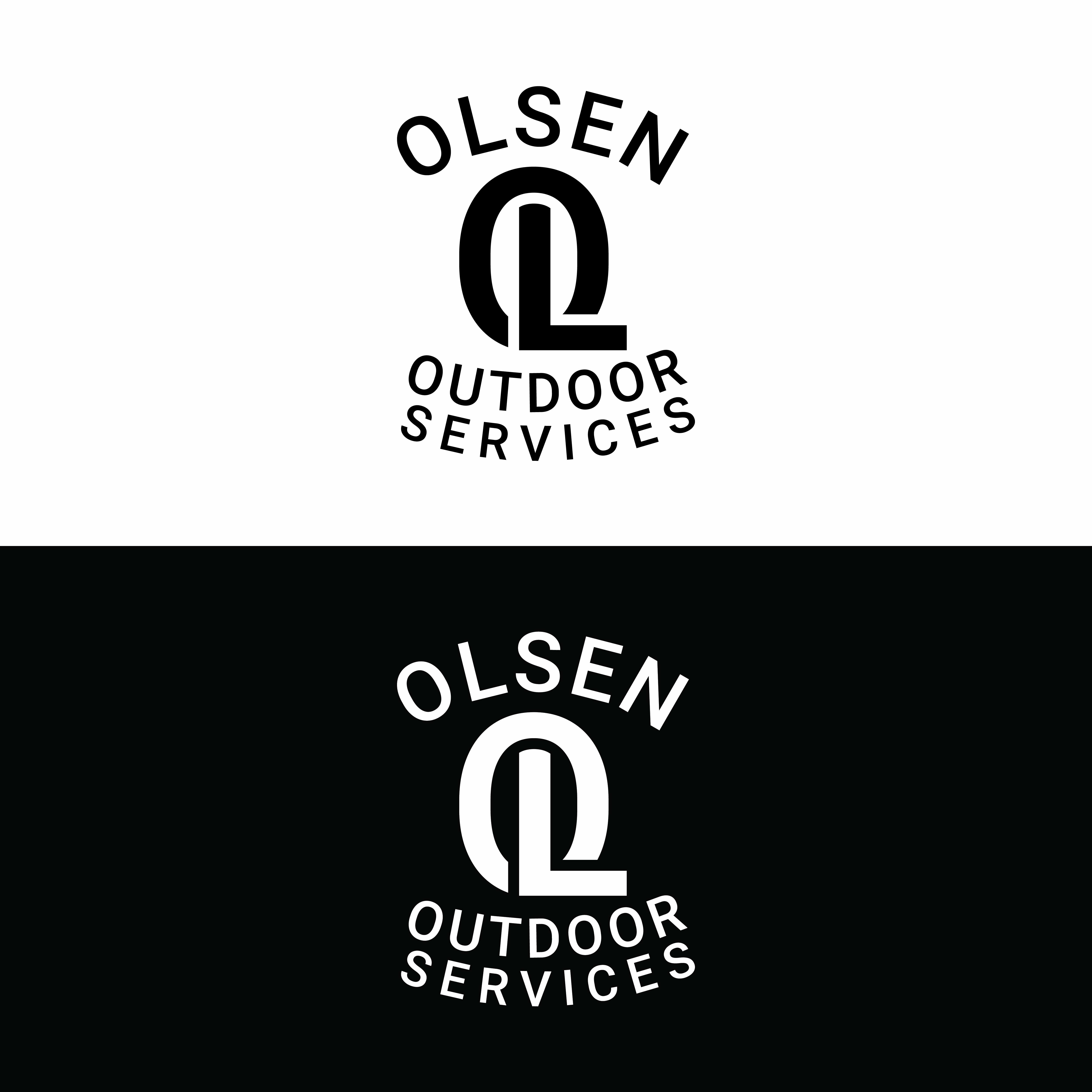 Logo Design by Logo Maker Zone for Olsen Outdoor Services | Design #35530565