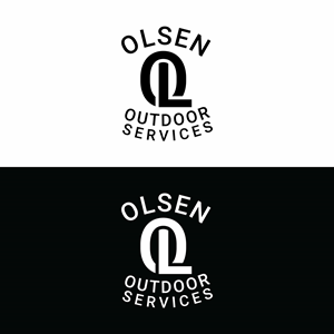 Logo Design by Logo Maker Zone for Olsen Outdoor Services | Design: #35530565