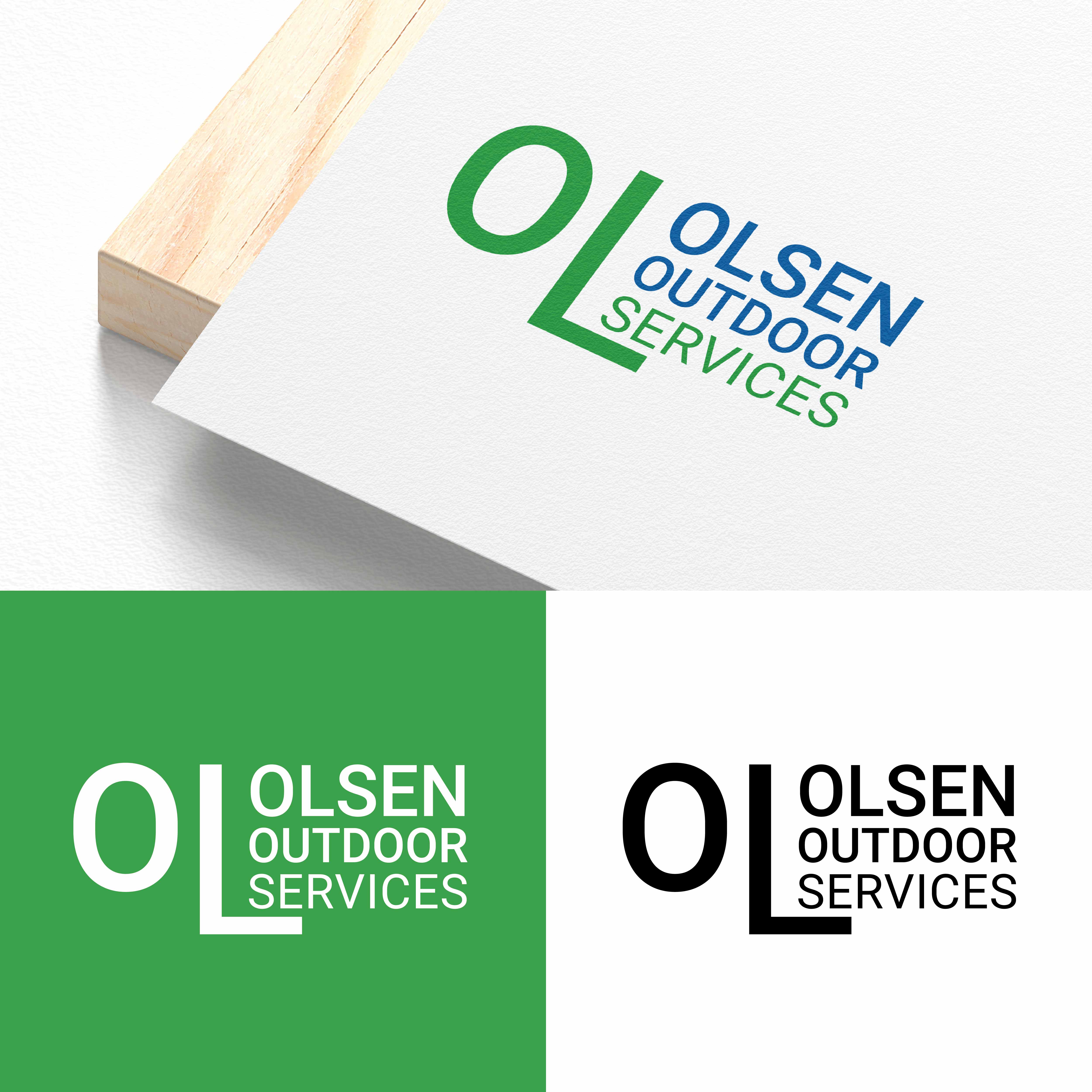 Logo-Design von Logo Maker Zone für Olsen Outdoor Services | Design #35532966