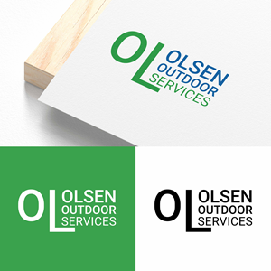 Logo Design by Logo Maker Zone for Olsen Outdoor Services | Design: #35532966