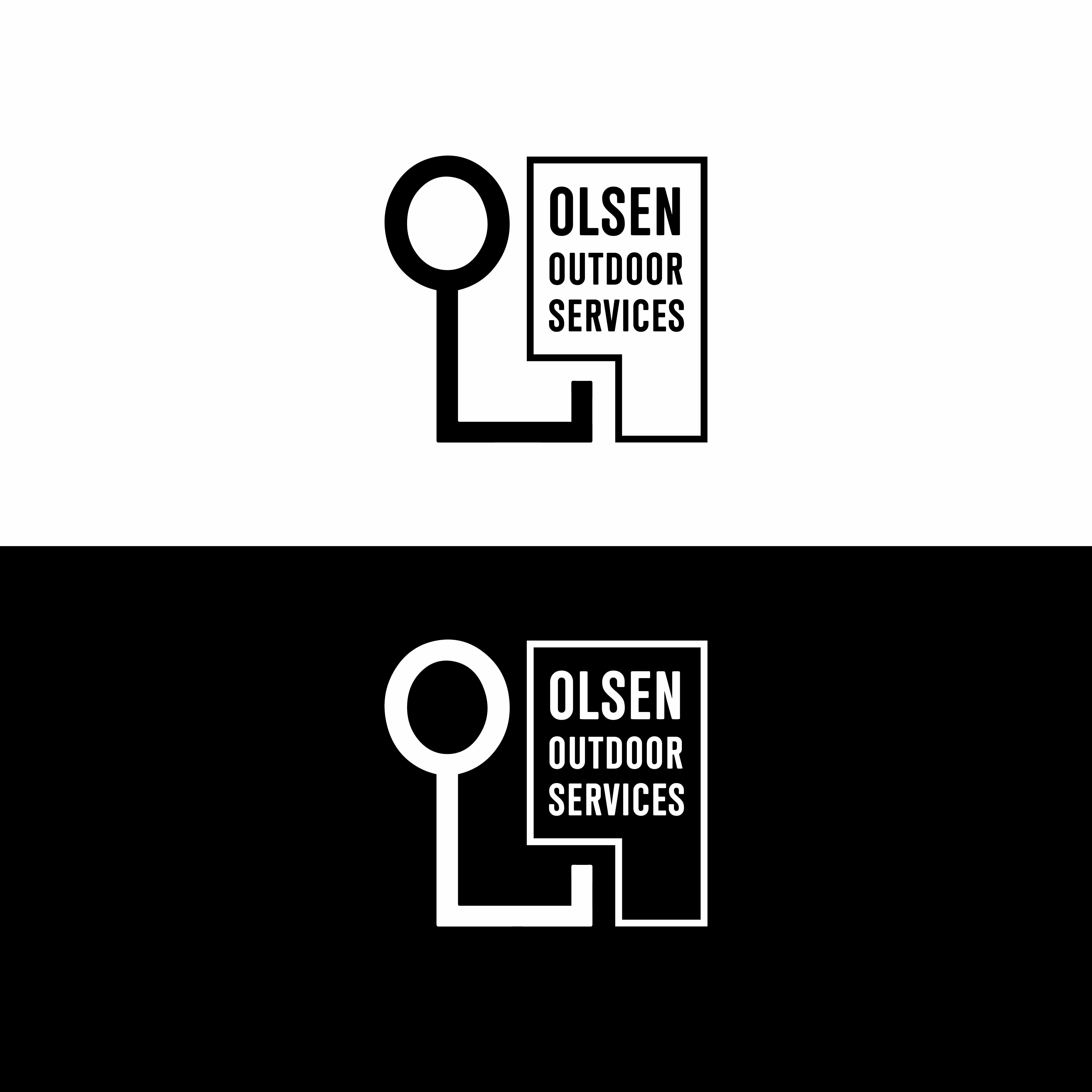 Logo Design by Logo Maker Zone for Olsen Outdoor Services | Design #35621338