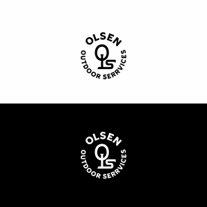 Logo Design by Logo Maker Zone for Olsen Outdoor Services | Design: #35621370