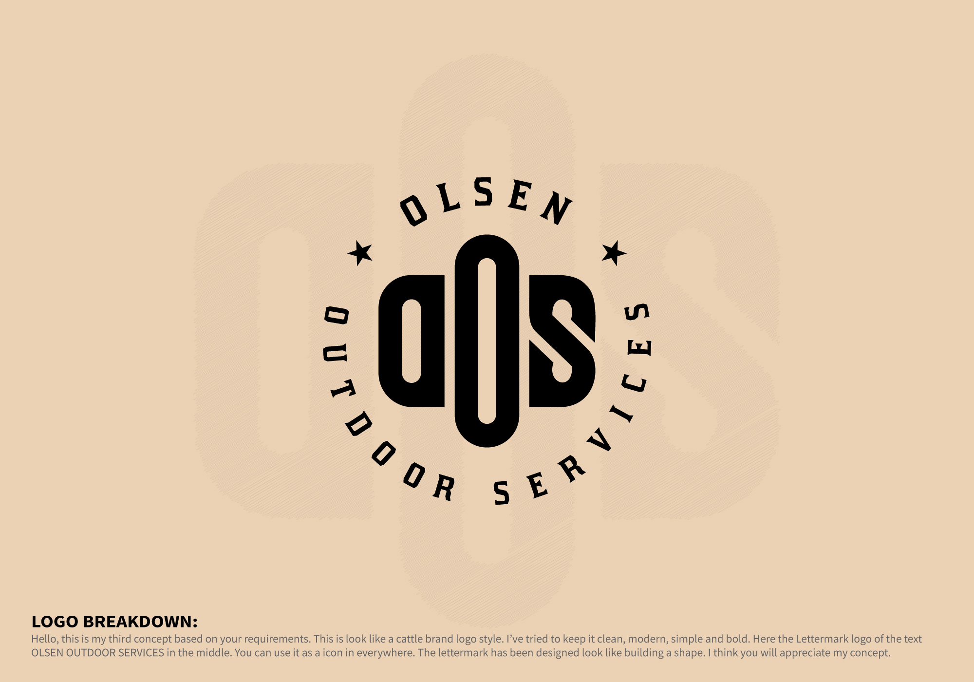 Logo Design by Faizullah65 for Olsen Outdoor Services | Design #35529079