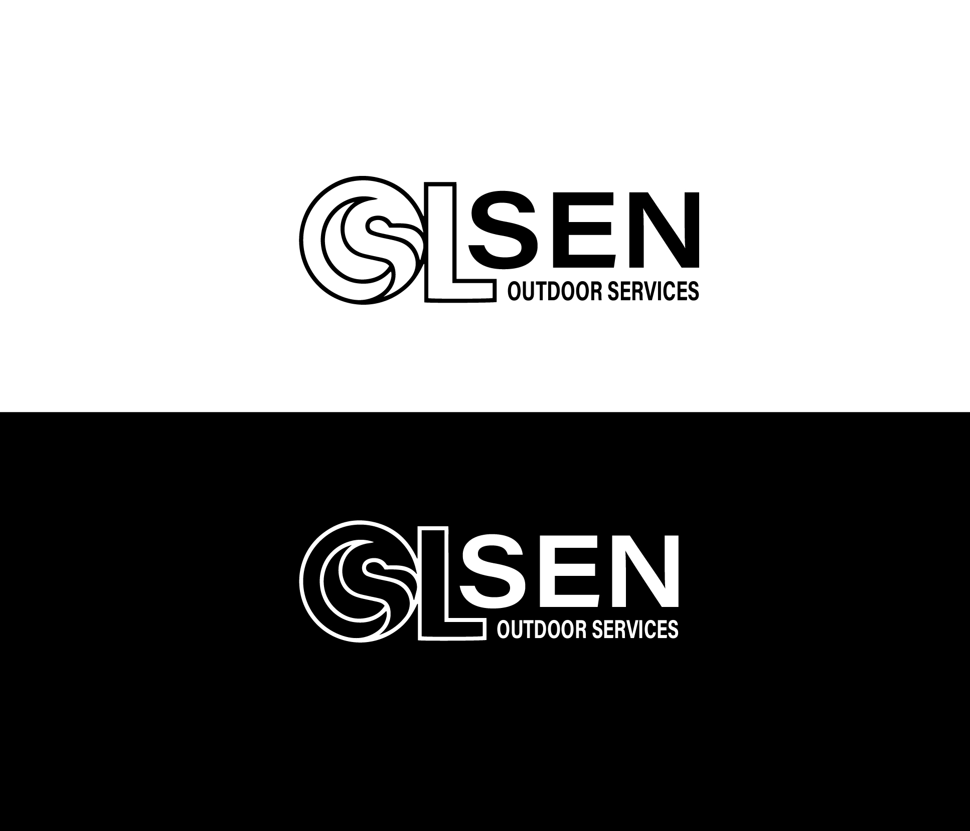 Logo Design by Sabarr for Olsen Outdoor Services | Design #35537981