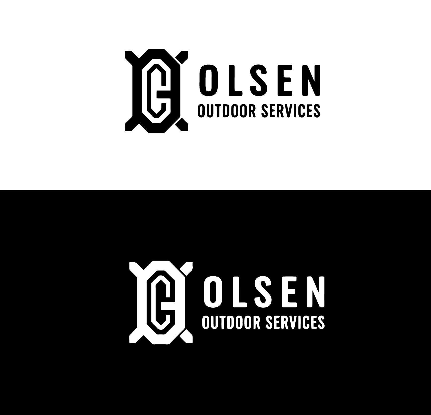 Logo Design by Sabarr for Olsen Outdoor Services | Design #35541475