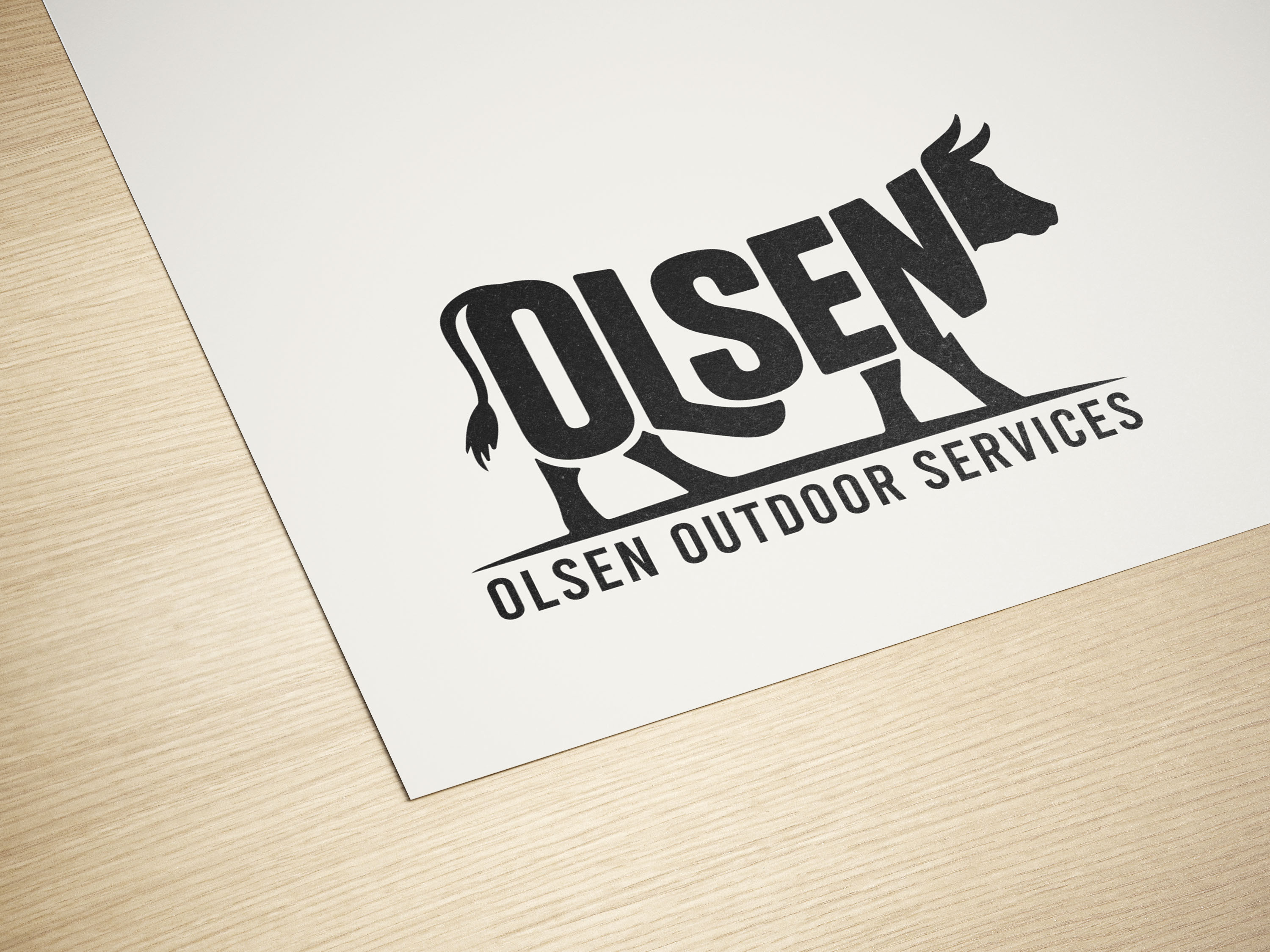 Logo-Design von PixelCraft Designs für Olsen Outdoor Services | Design #35534262