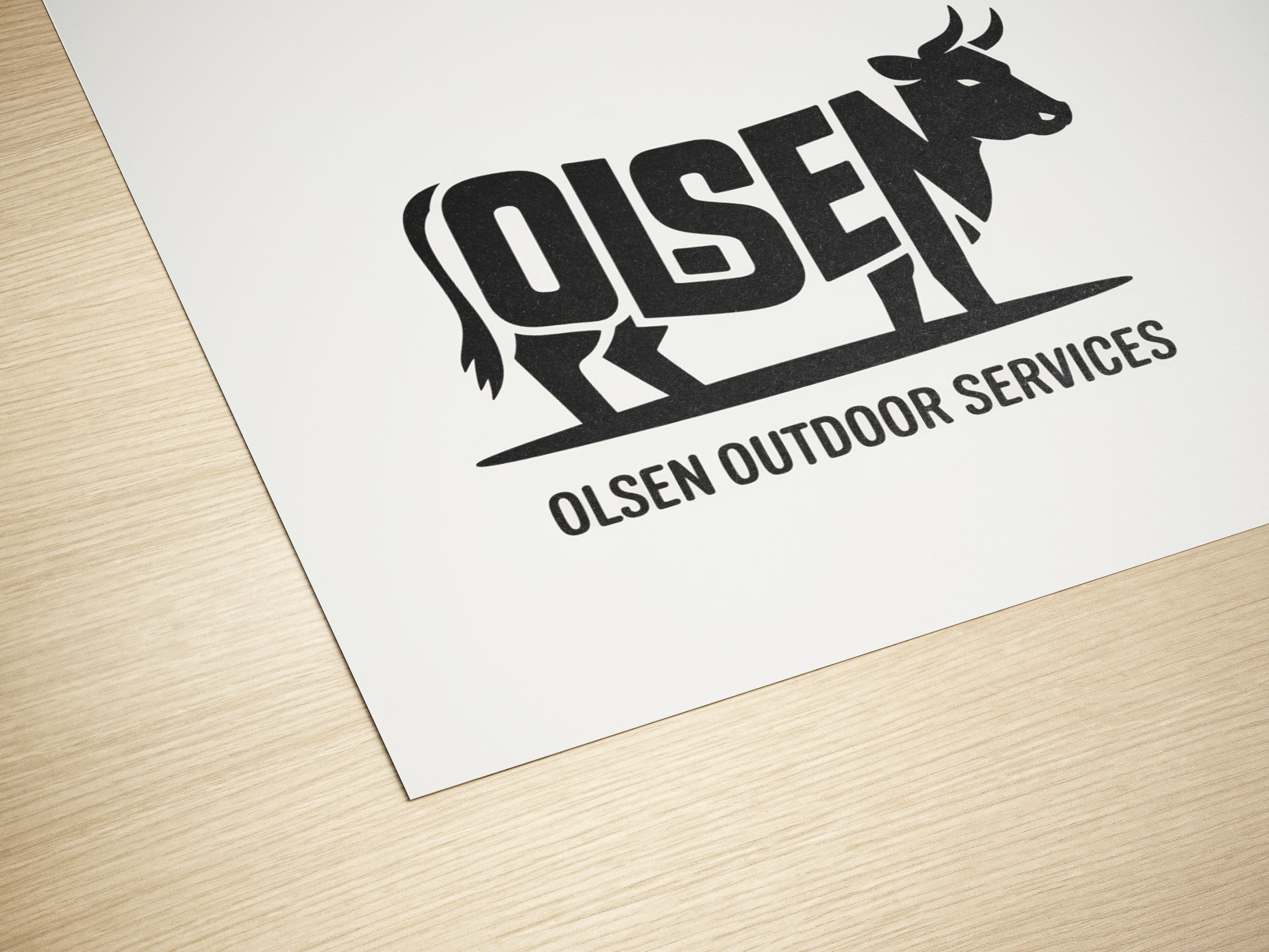 Logo-Design von PixelCraft Designs für Olsen Outdoor Services | Design #35534263