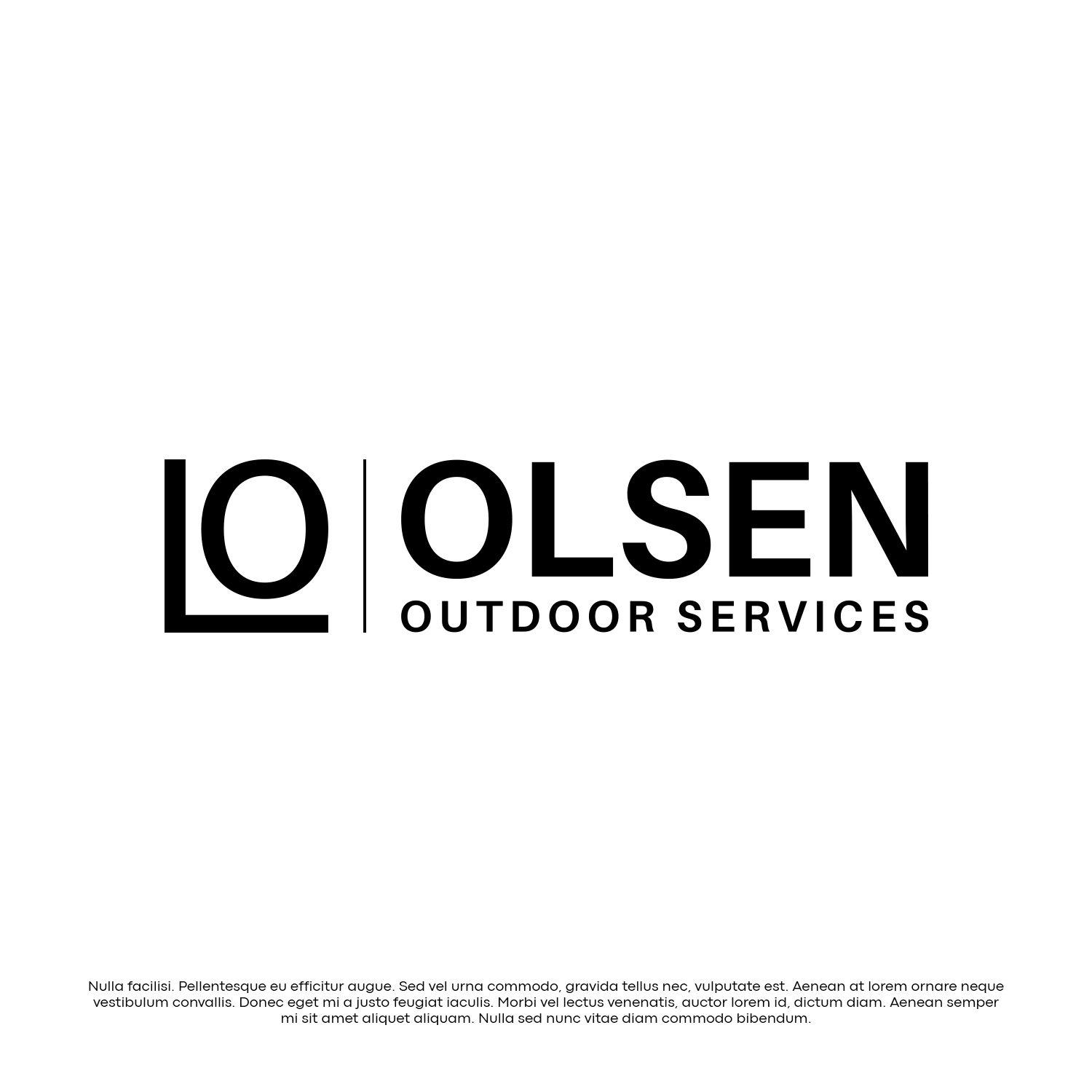 Logo Design by ScoreStriver for Olsen Outdoor Services | Design #35568632