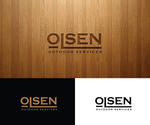 Logo Design by WB NAG for Olsen Outdoor Services | Design: #35533839