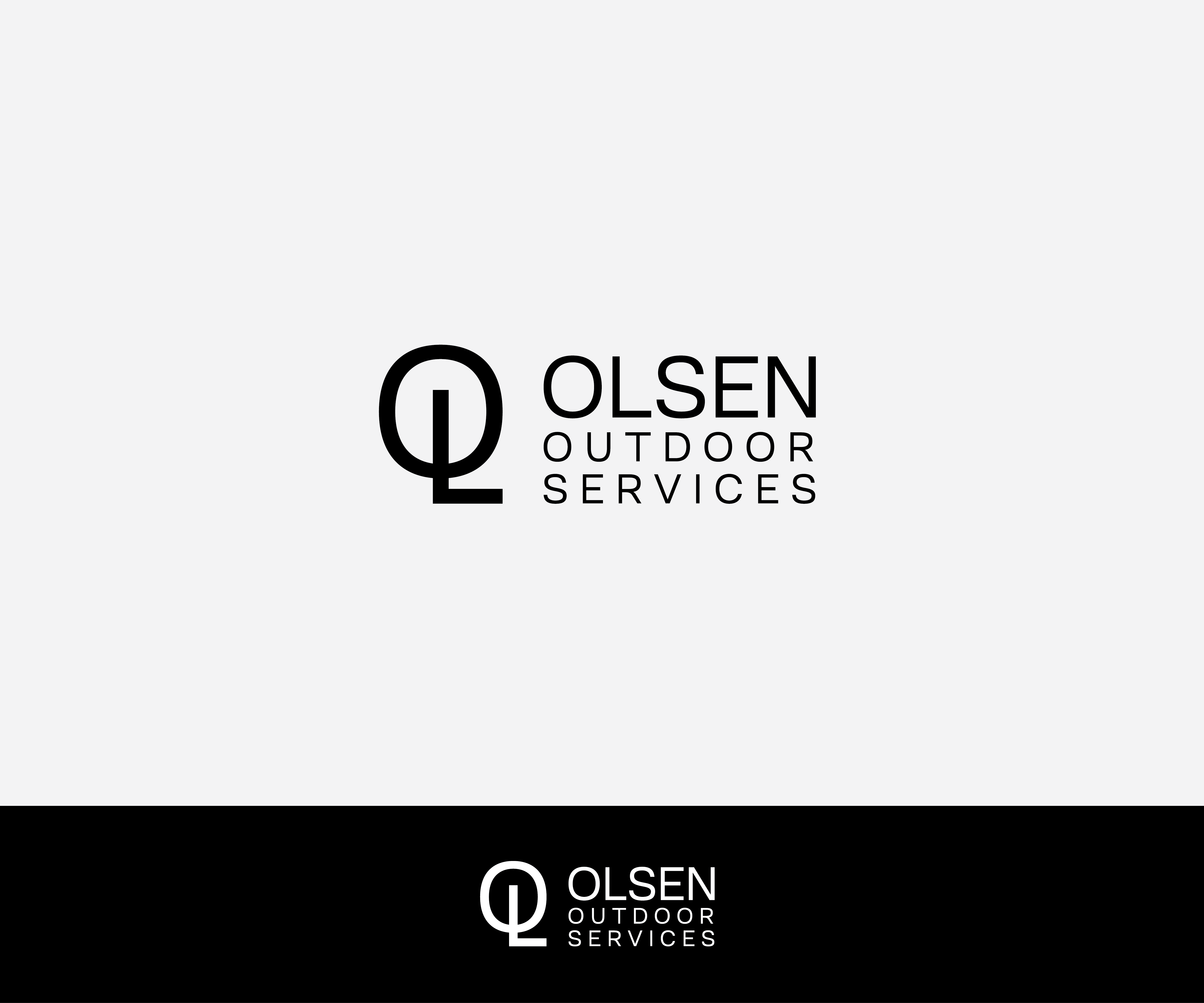 Logo Design by Kreadiv for Olsen Outdoor Services | Design #35536641