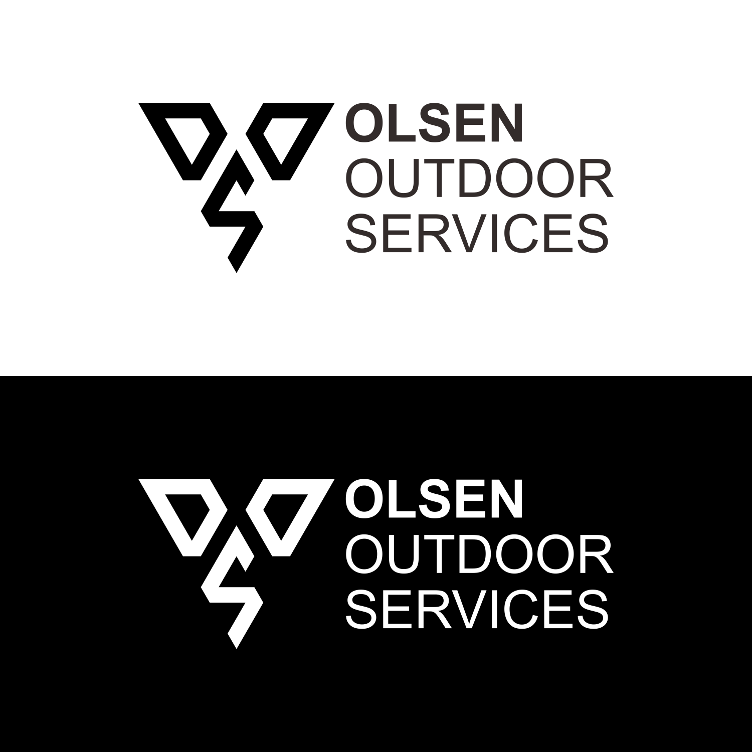 Logo Design by Bakoh for Olsen Outdoor Services | Design #35534623