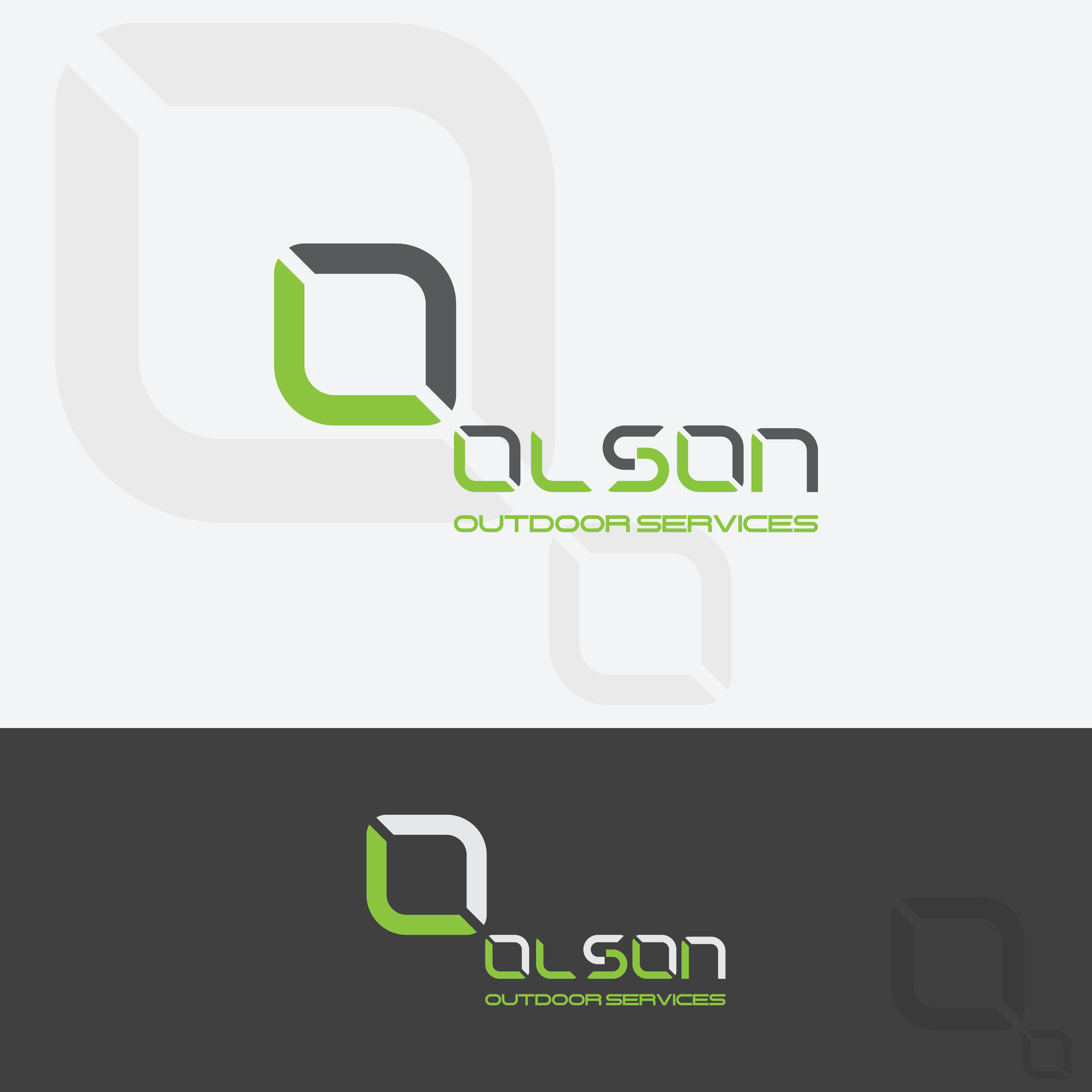Logo Design by Elizabeta for Olsen Outdoor Services | Design #35544508