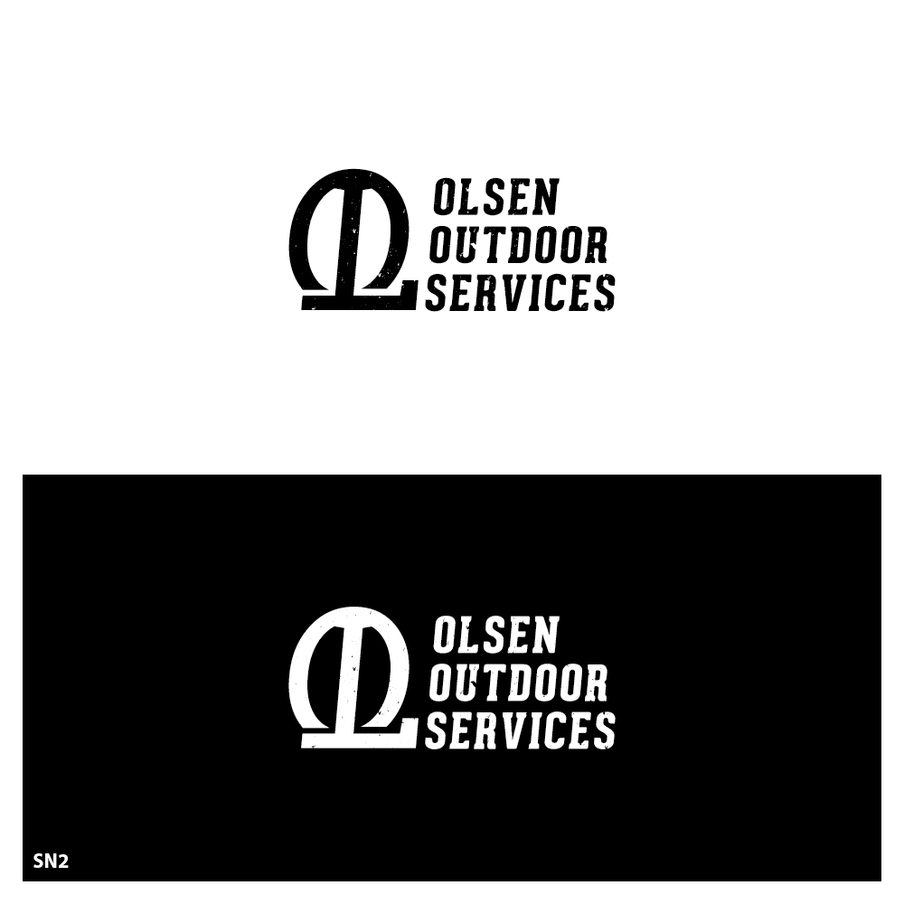Logo Design by Sujit Banerjee for Olsen Outdoor Services | Design #35527267