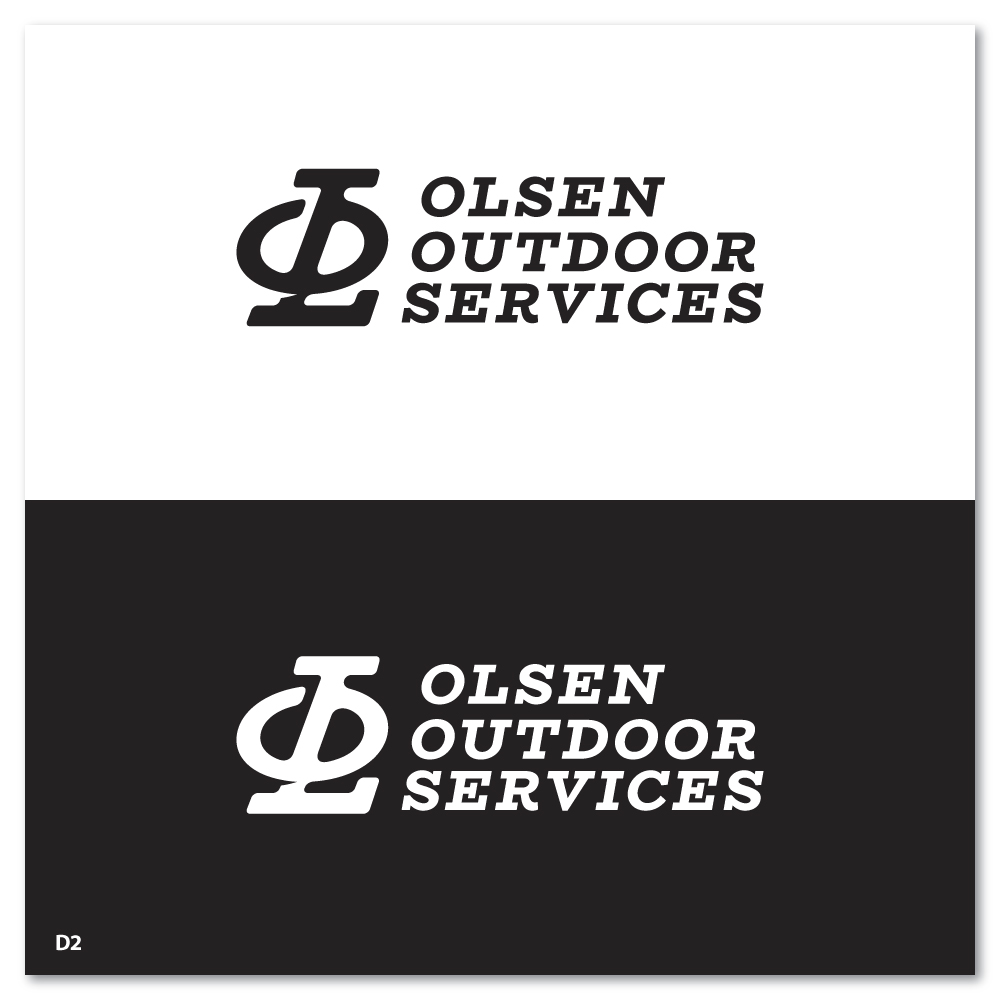 Logo Design by Sujit Banerjee for Olsen Outdoor Services | Design #35527271