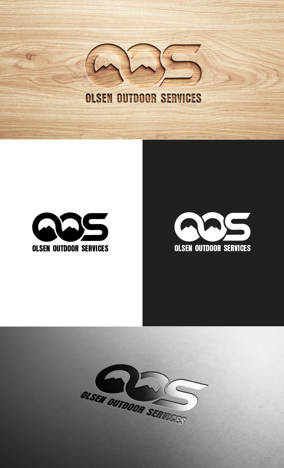Logo Design by GLDesigns for Olsen Outdoor Services | Design #35529605