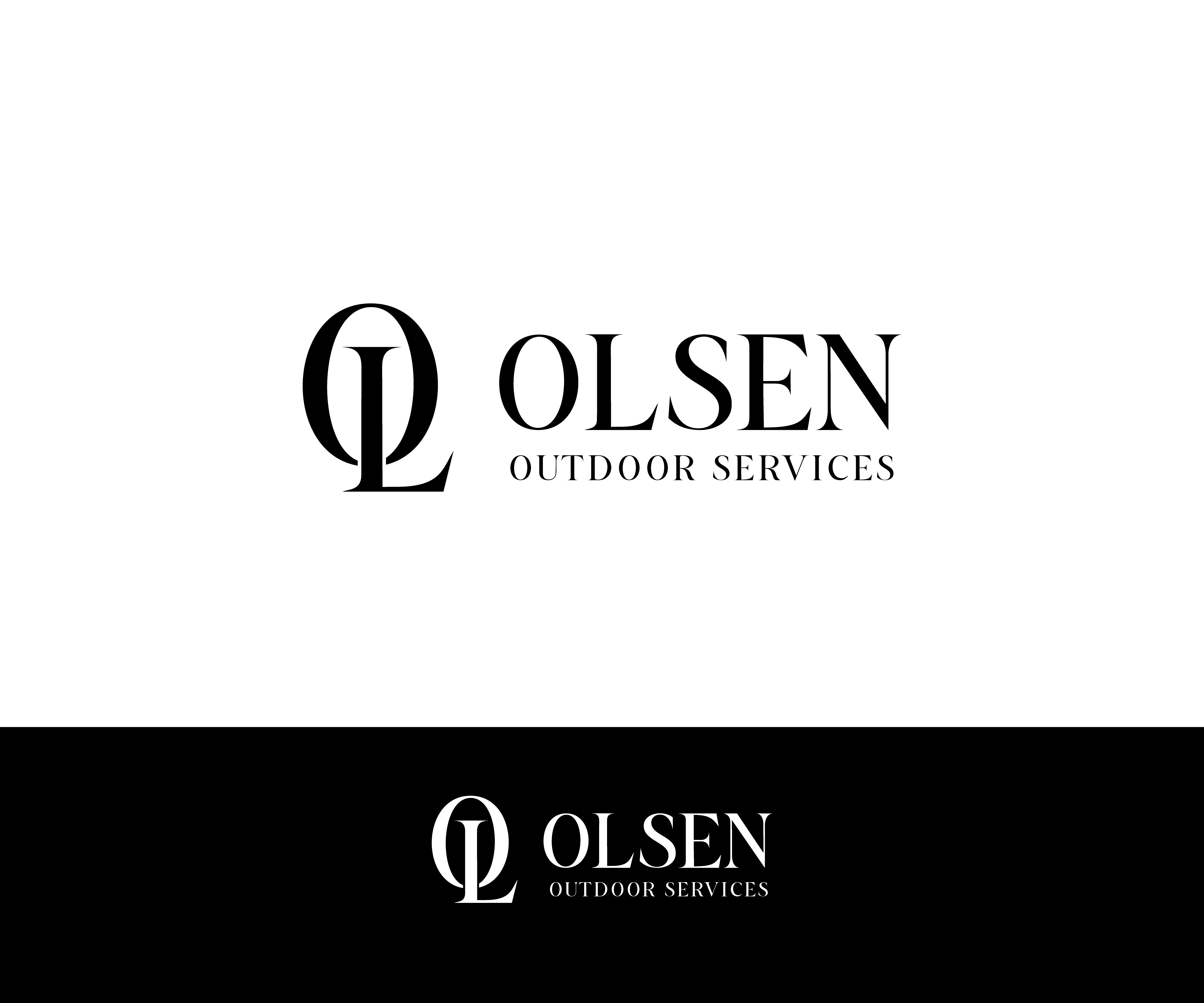 Logo Design by Gauravsinghmahar for Olsen Outdoor Services | Design #35541561