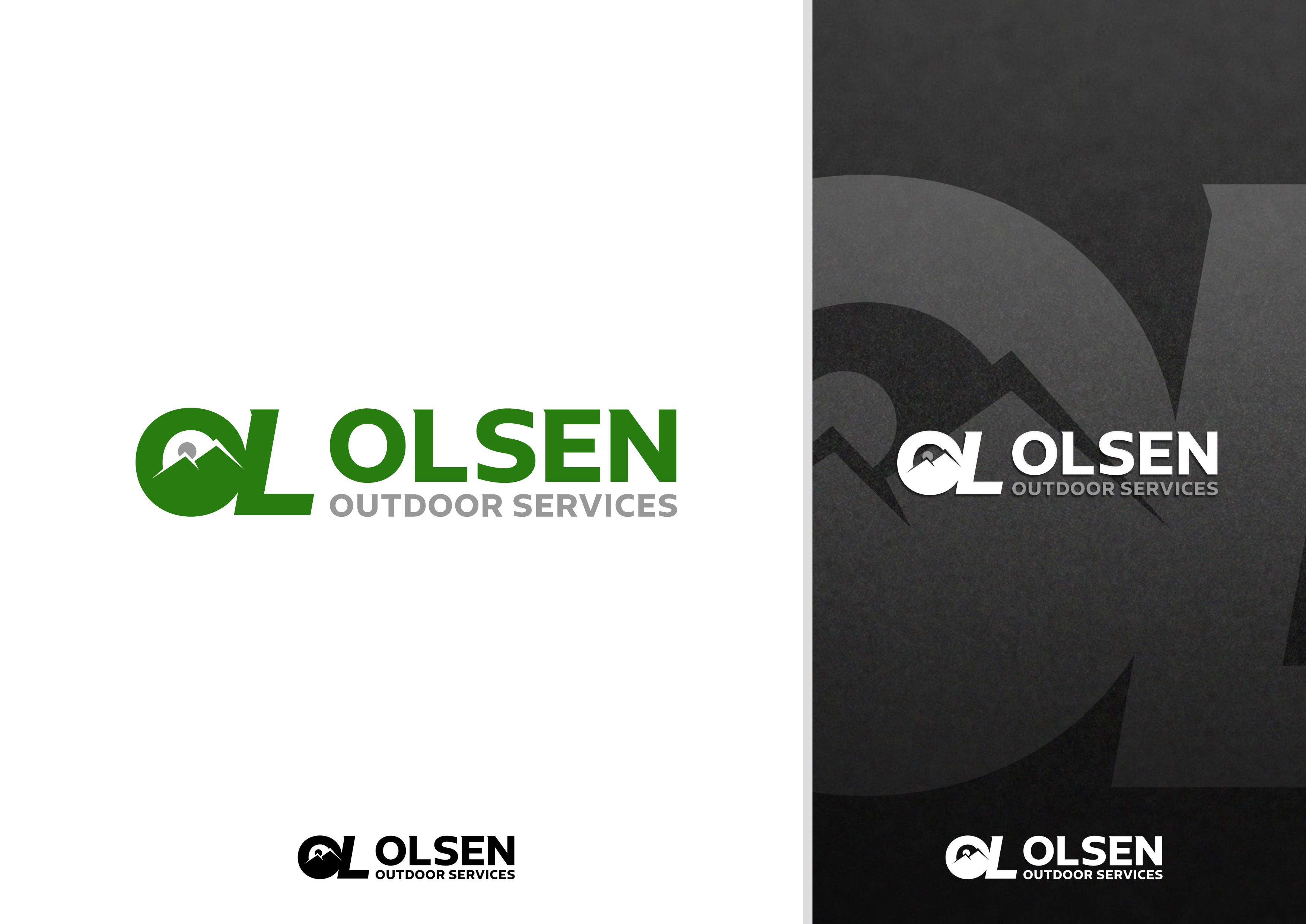 Logo Design by DiLion for Olsen Outdoor Services | Design #35525884