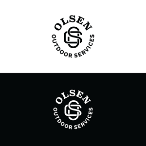 Logo Design by 4AD for Olsen Outdoor Services | Design: #35562615