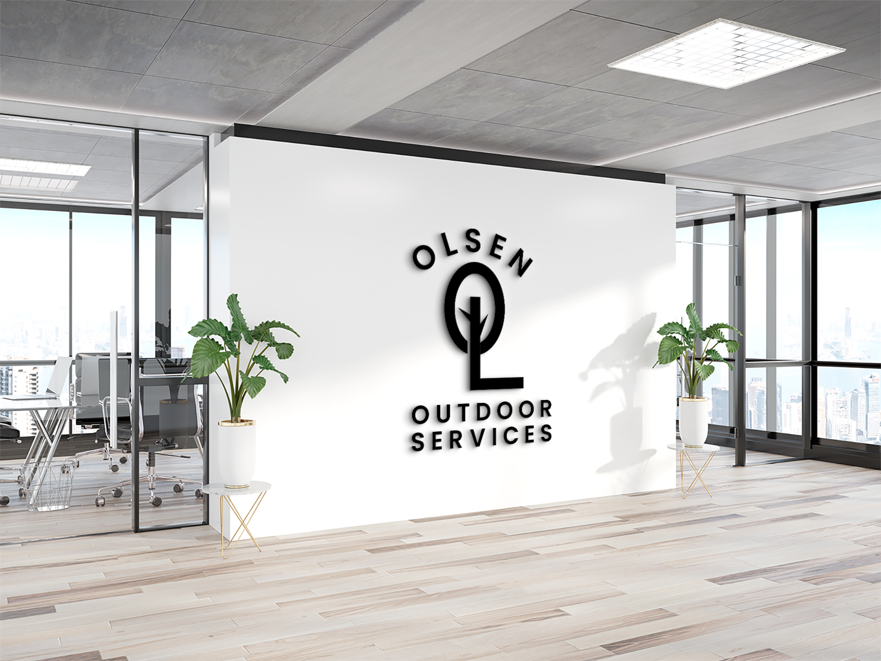 Logo Design by Deziners Zone for Olsen Outdoor Services | Design #35526815