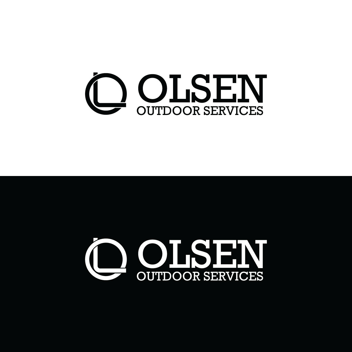 Logo Design by prodesigns99 for Olsen Outdoor Services | Design #35526474