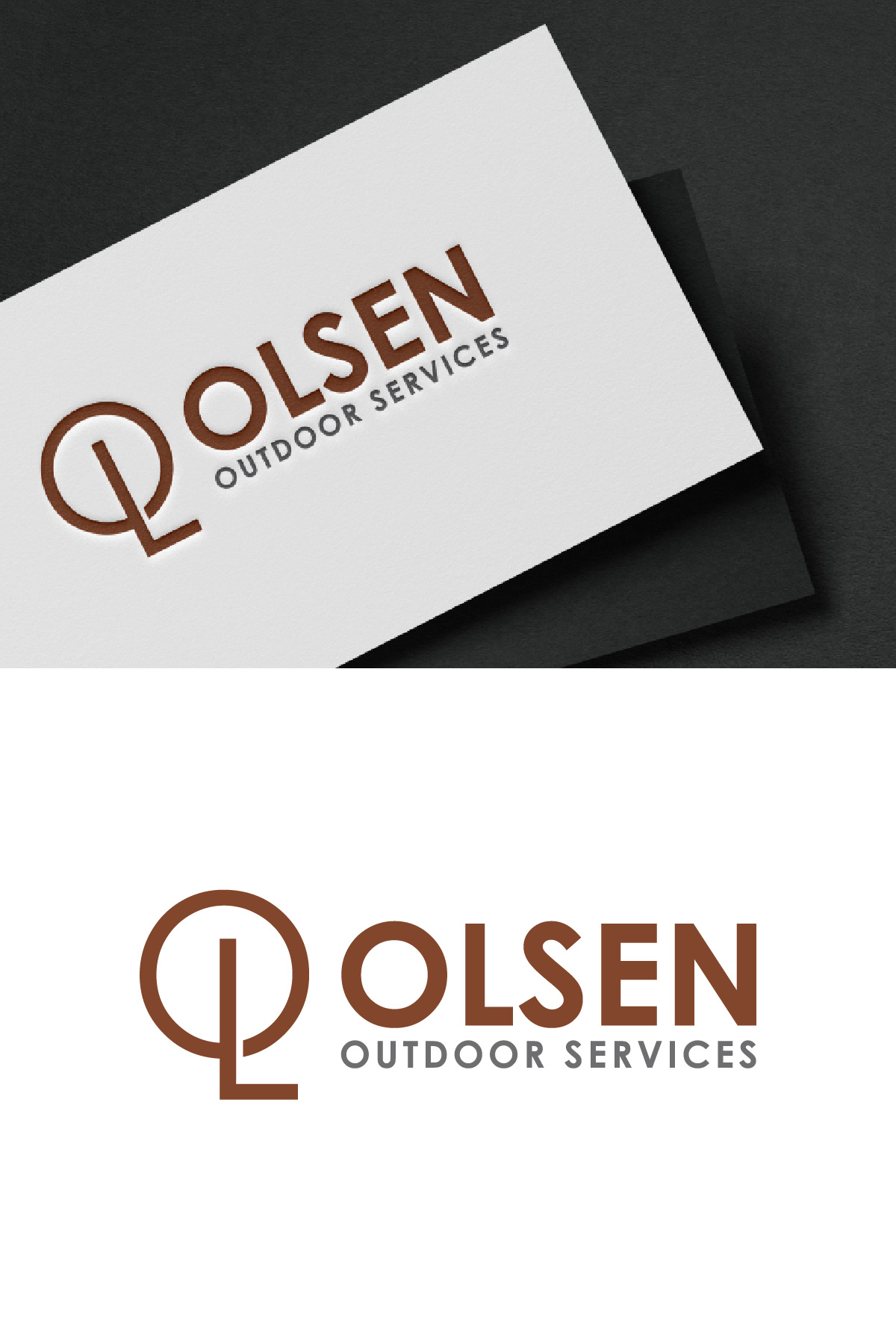Logo Design by fly  design for Olsen Outdoor Services | Design #35528641