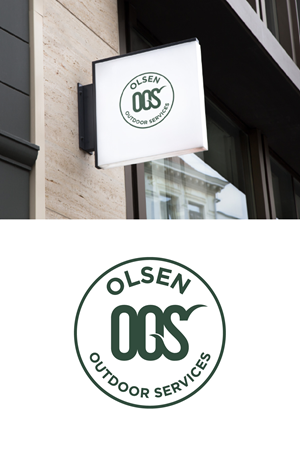 Logo Design by fly  design for Olsen Outdoor Services | Design: #35528643