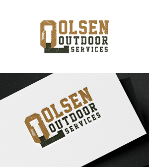 Logo Design by fly  design for Olsen Outdoor Services | Design: #35528645