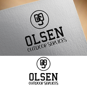 Logo Design by fly  design for Olsen Outdoor Services | Design: #35528648