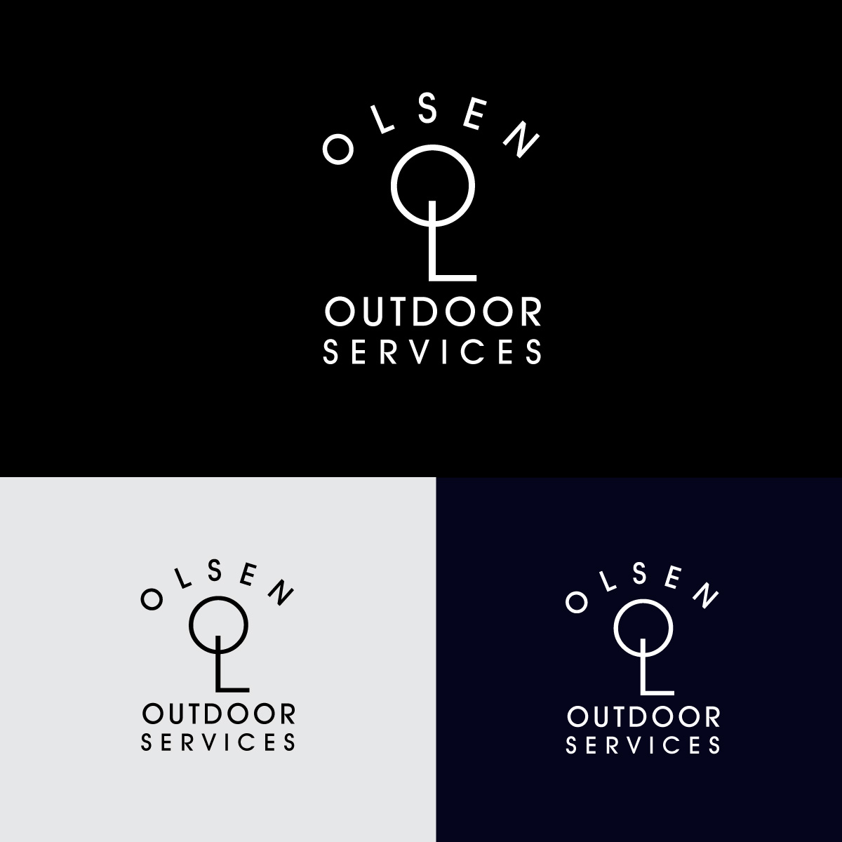Logo Design by fly  design for Olsen Outdoor Services | Design #35528654