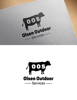 Logo Design by fly  design for Olsen Outdoor Services | Design: #35528657