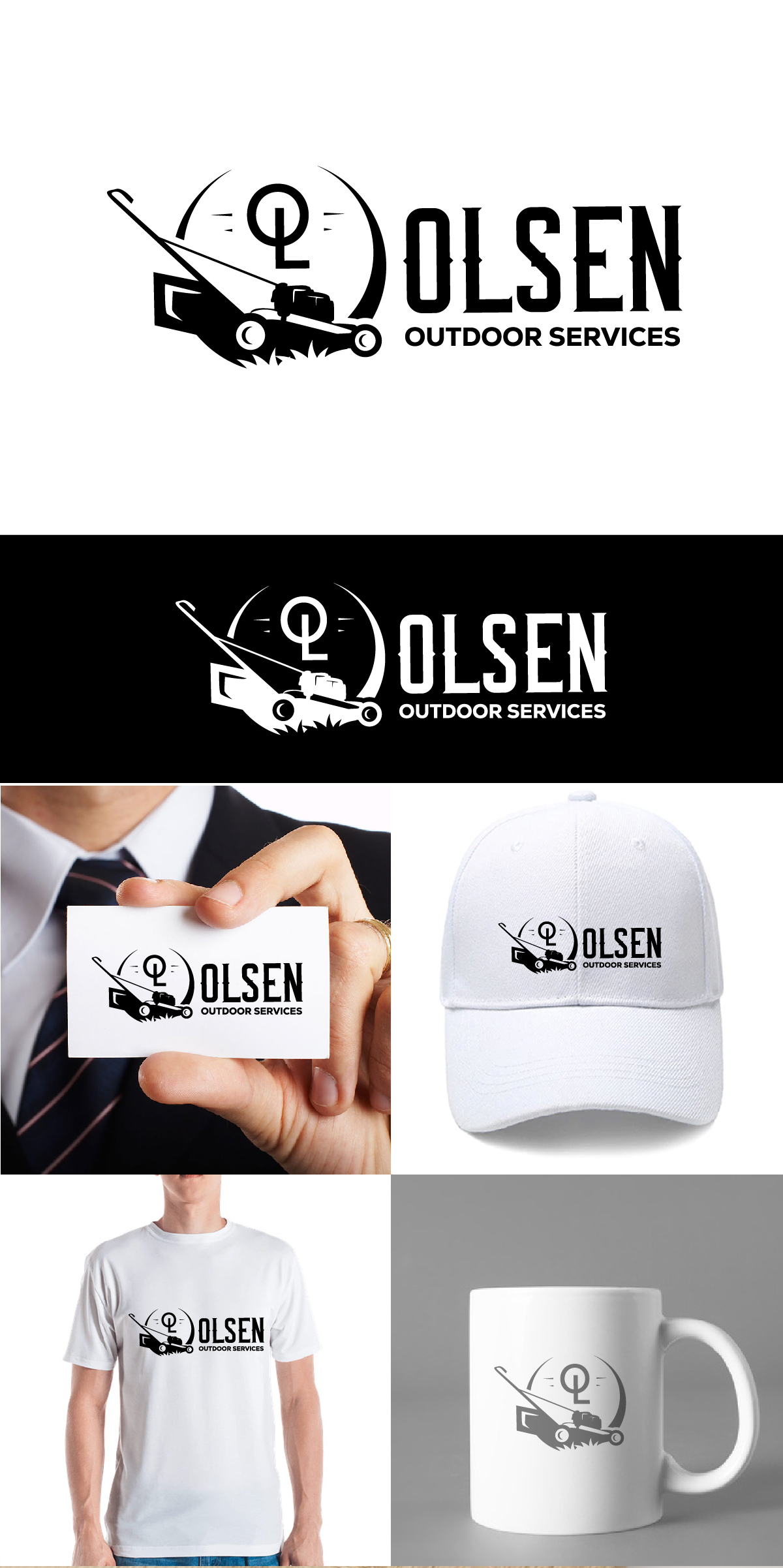 Diseño de Logo por DesignLima para Olsen Outdoor Services | Diseño #35527794