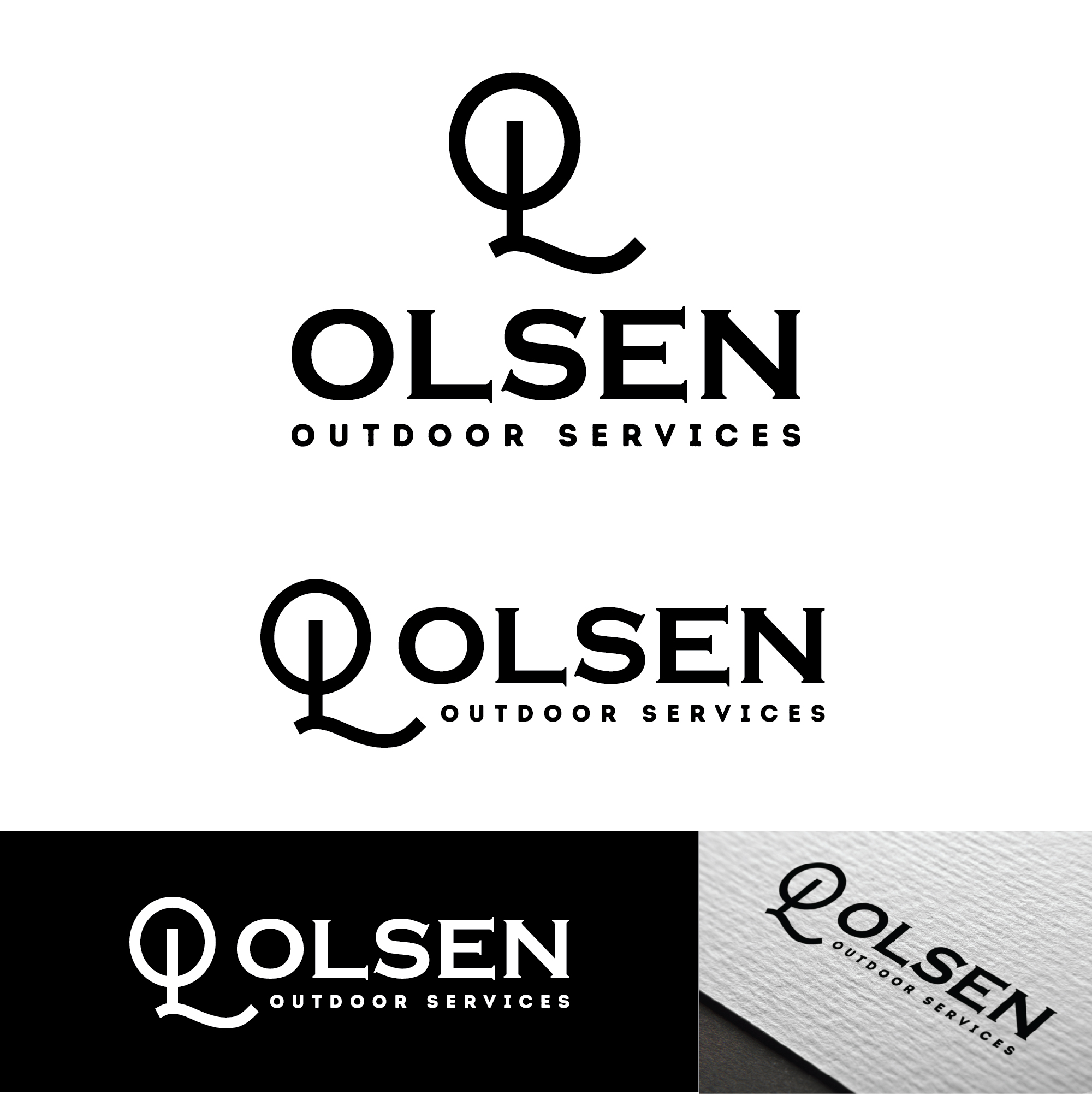 Logo-Design von Maespro für Olsen Outdoor Services | Design #35558298