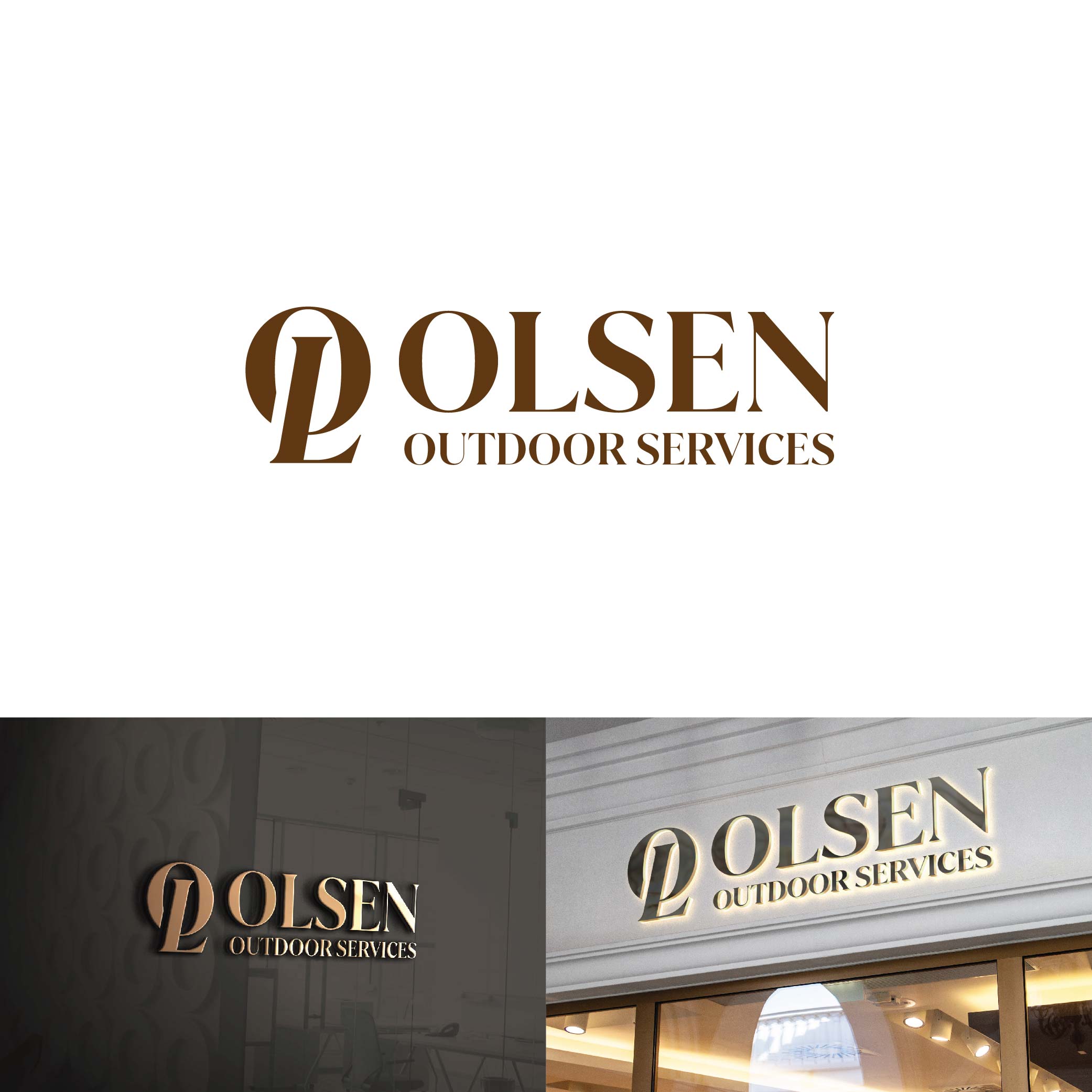 Design de Logo par Arpigraphy pour Olsen Outdoor Services | Design #35525910