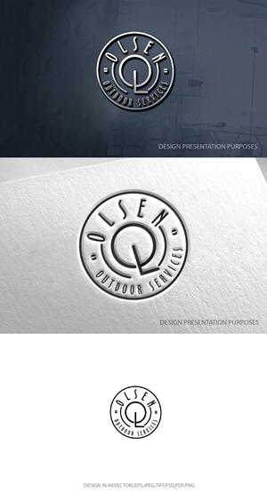 Diseño de Logo por zebronicgraphic para Olsen Outdoor Services | Diseño: #35528816