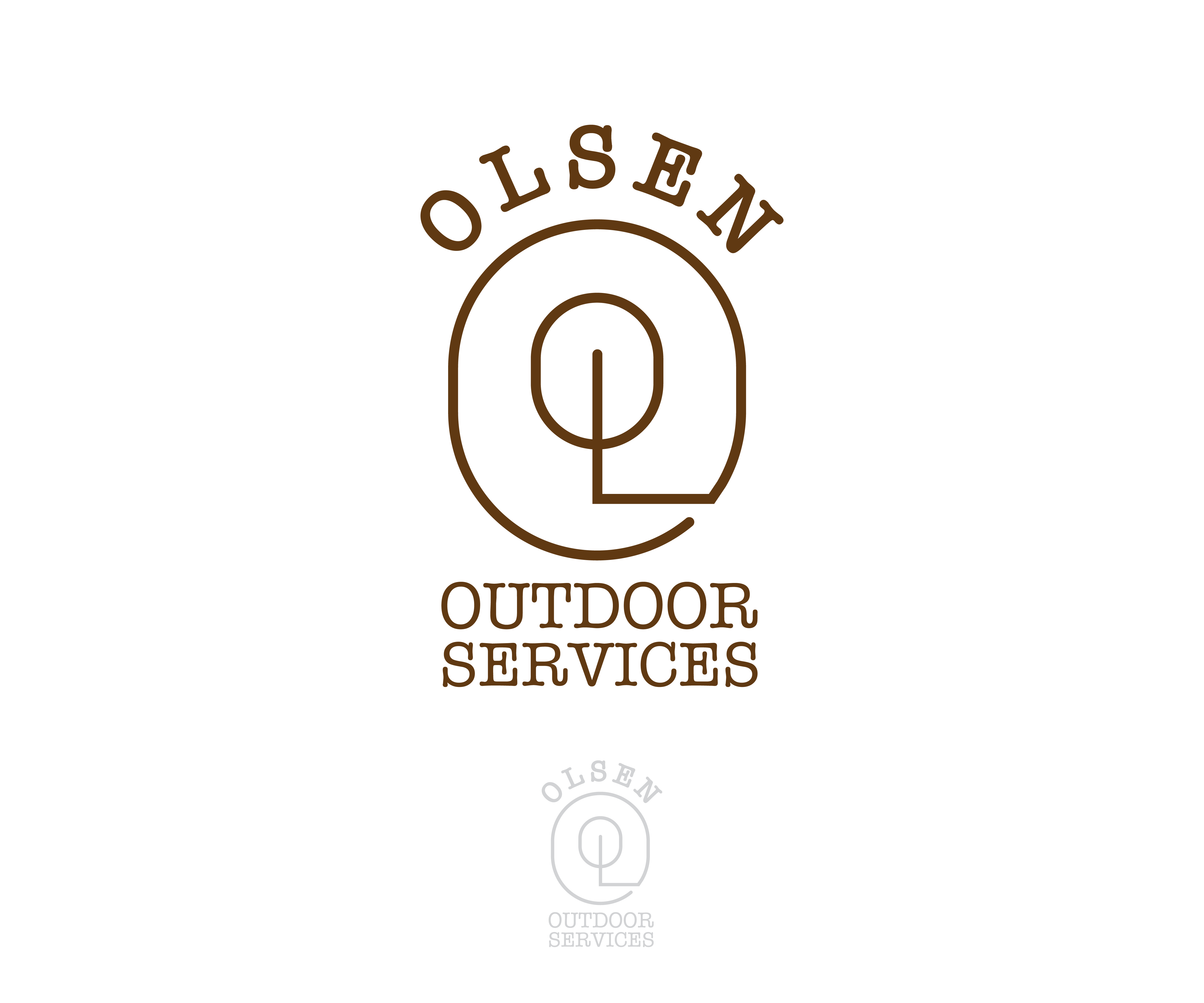 Logo Design by take8 for Olsen Outdoor Services | Design #35530532