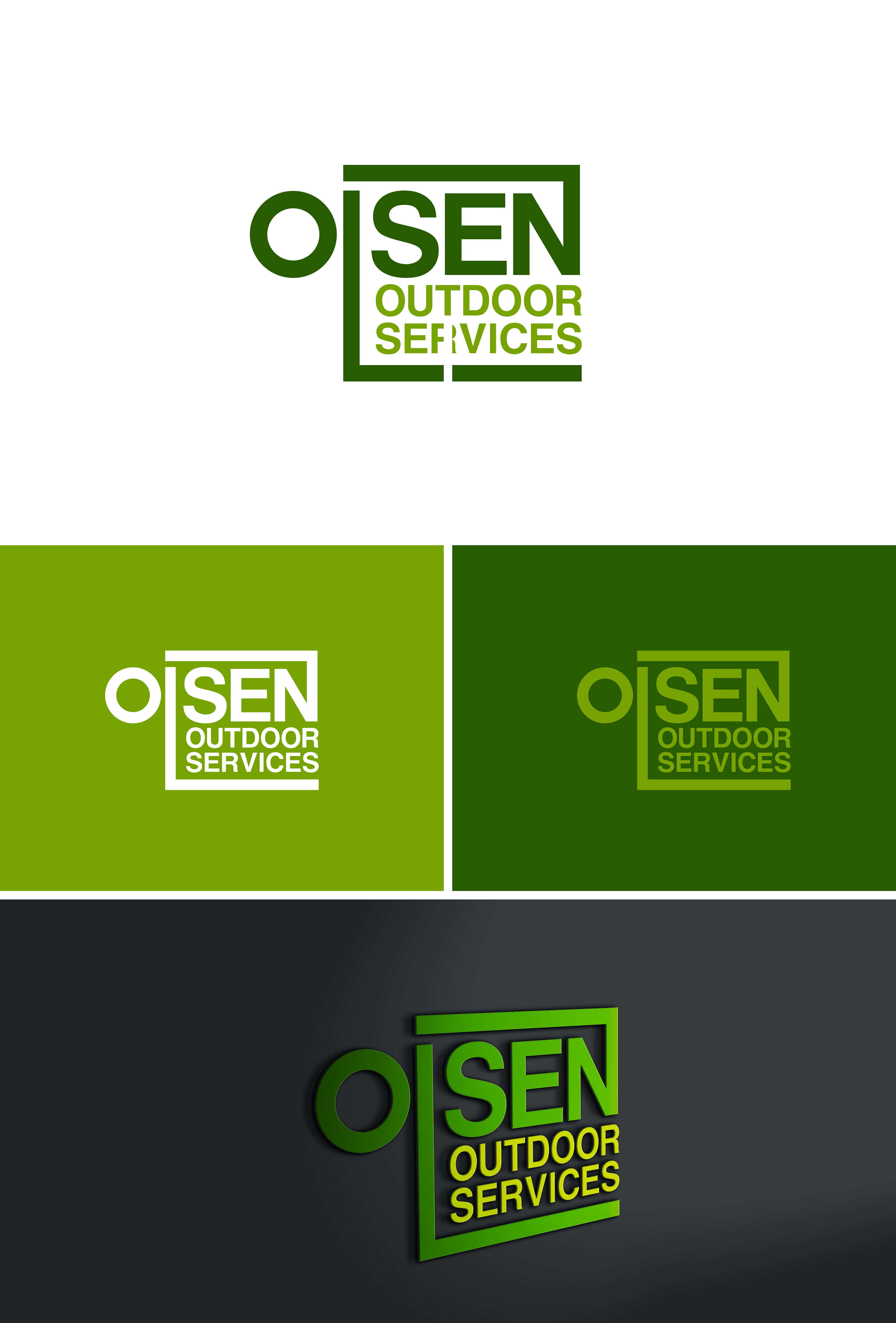 Diseño de Logo por aexoagency para Olsen Outdoor Services | Diseño #35528132