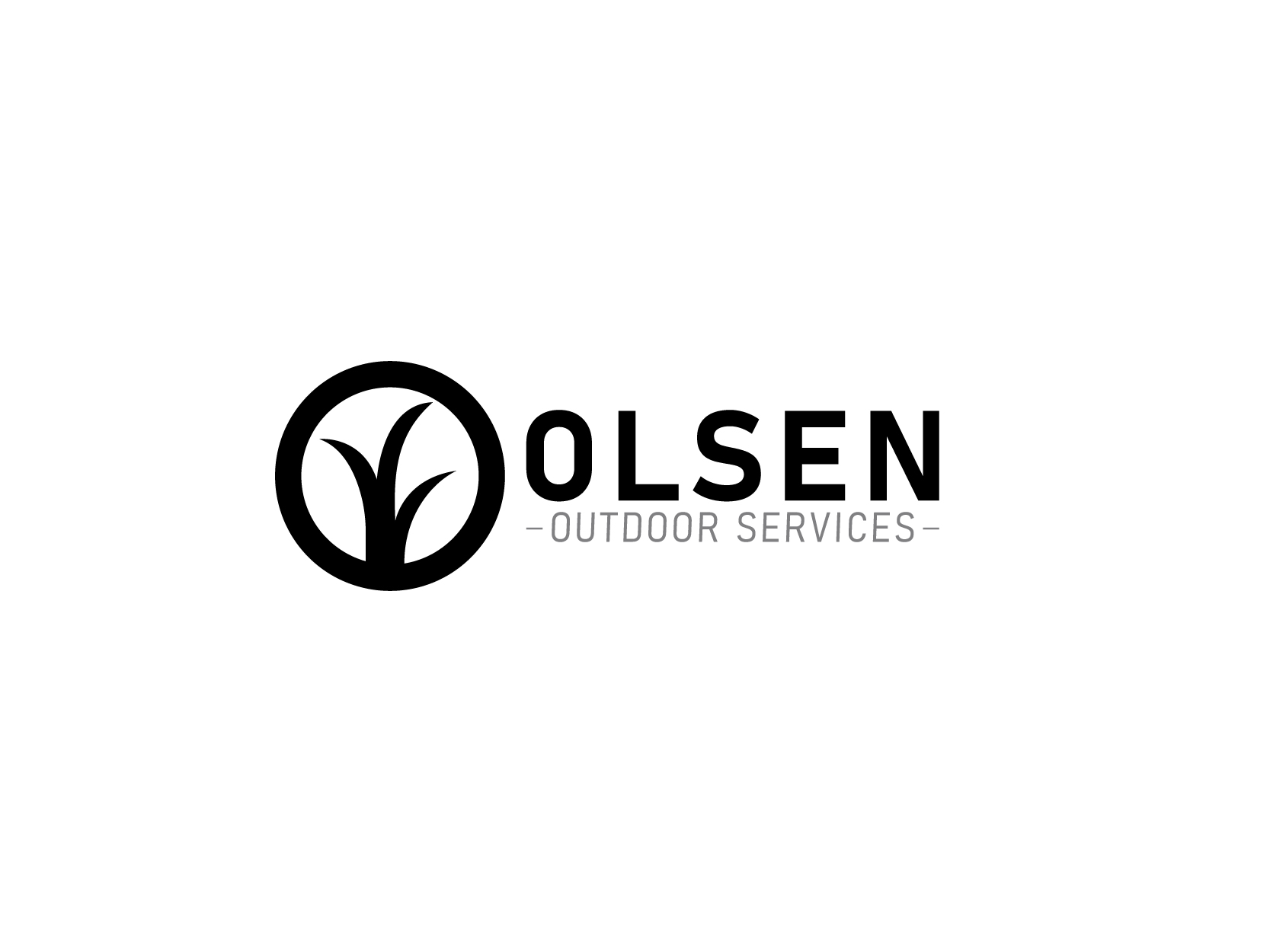 Logo Design by theimransaif for Olsen Outdoor Services | Design #35567578