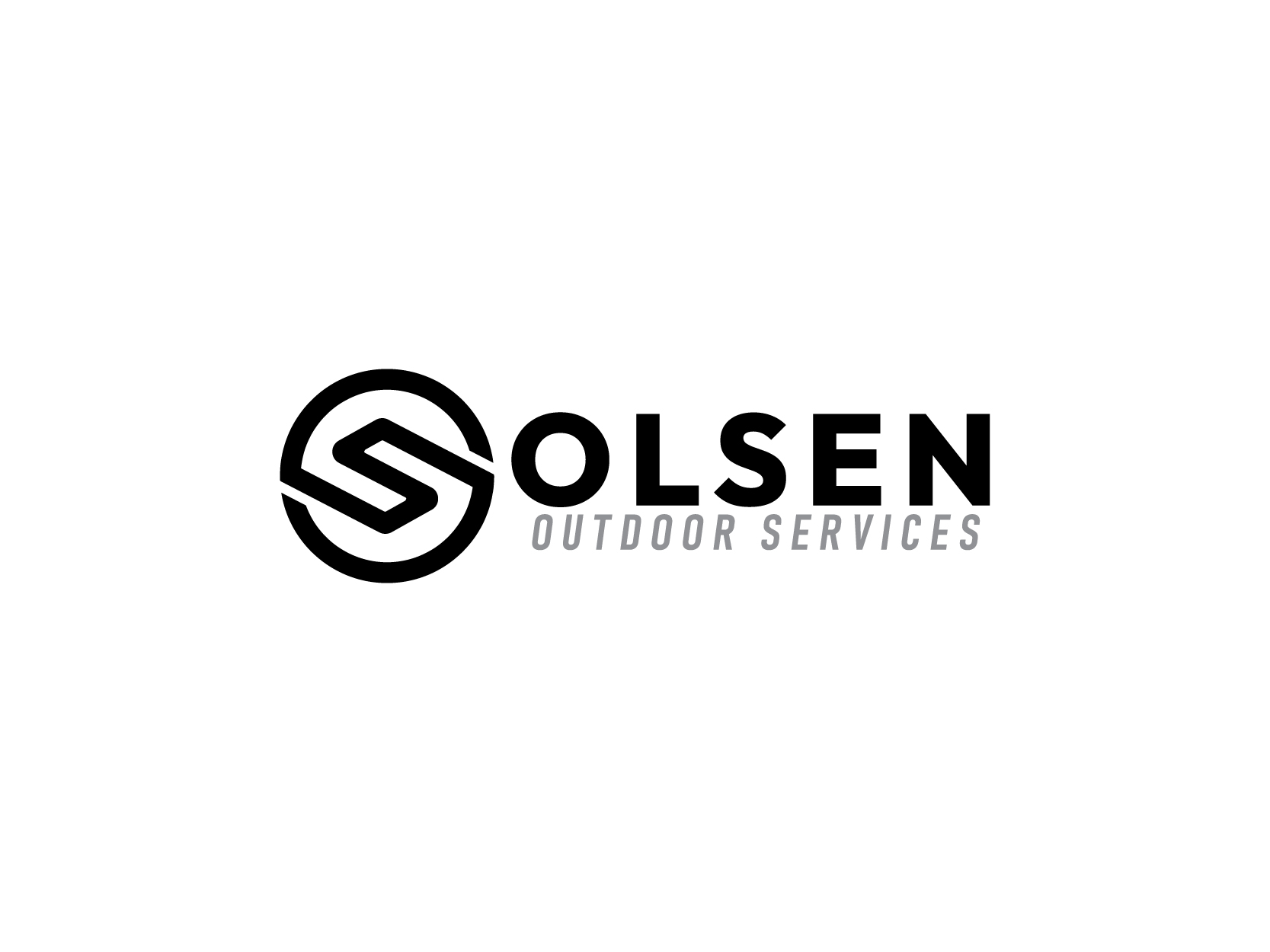 Logo Design by theimransaif for Olsen Outdoor Services | Design #35567579